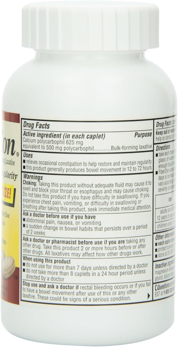 fibercon-caplets-for-regularity---pack-of-3-420-caplets---fiber-therapy-supplement-for-digestive-health-2