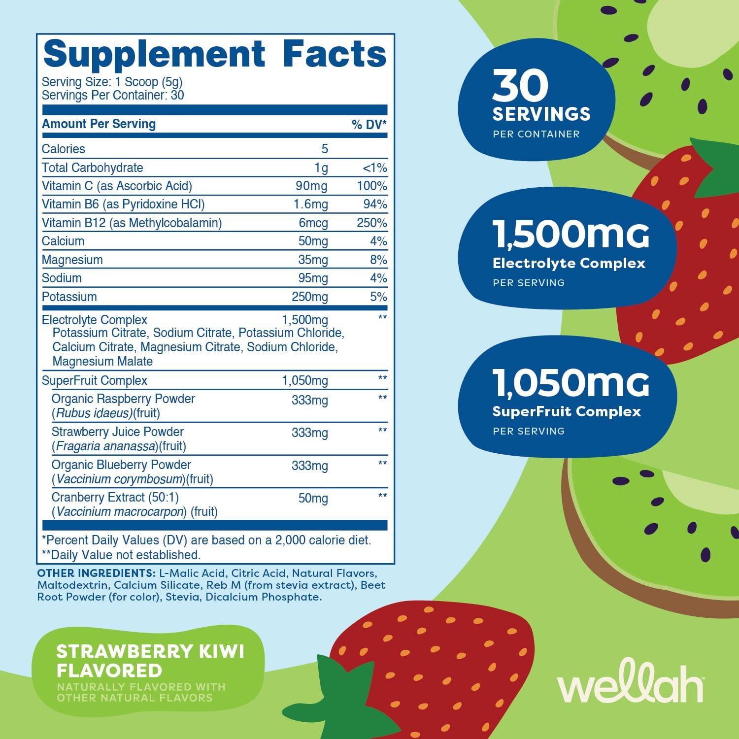 wellah-splish-splash-hydration-electrolyte-drink-mix---strawberry-kiwi-flavor-30-servings-2