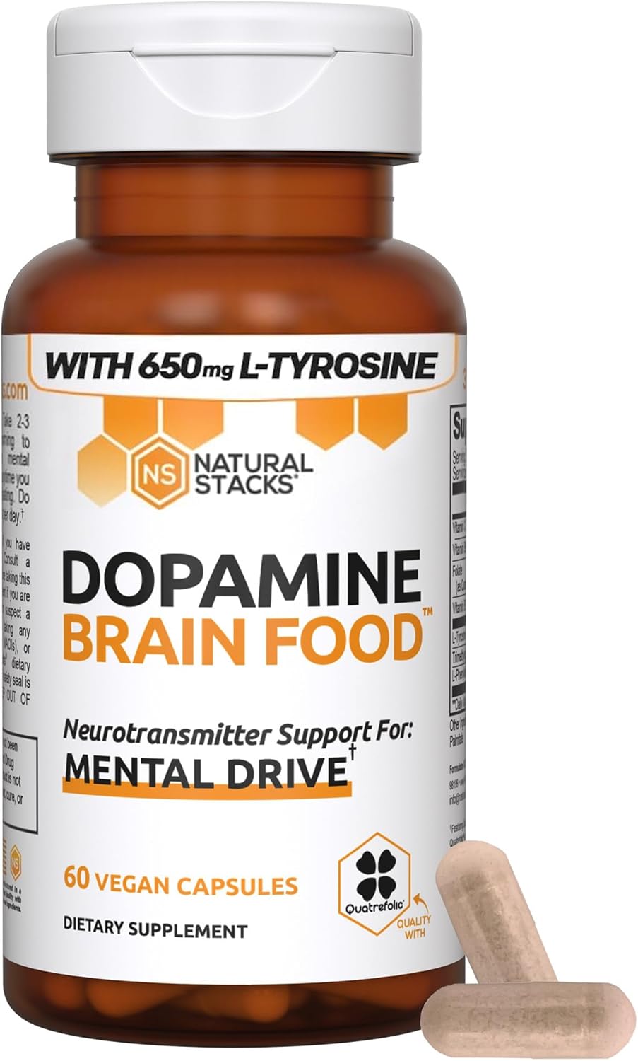 Dopamine Brain Food + Magtech Magnesium Bundle - Supports Brain Health & Mental Drive - 150 Capsules - Chelated Magnesium Complex - Espot.com.au