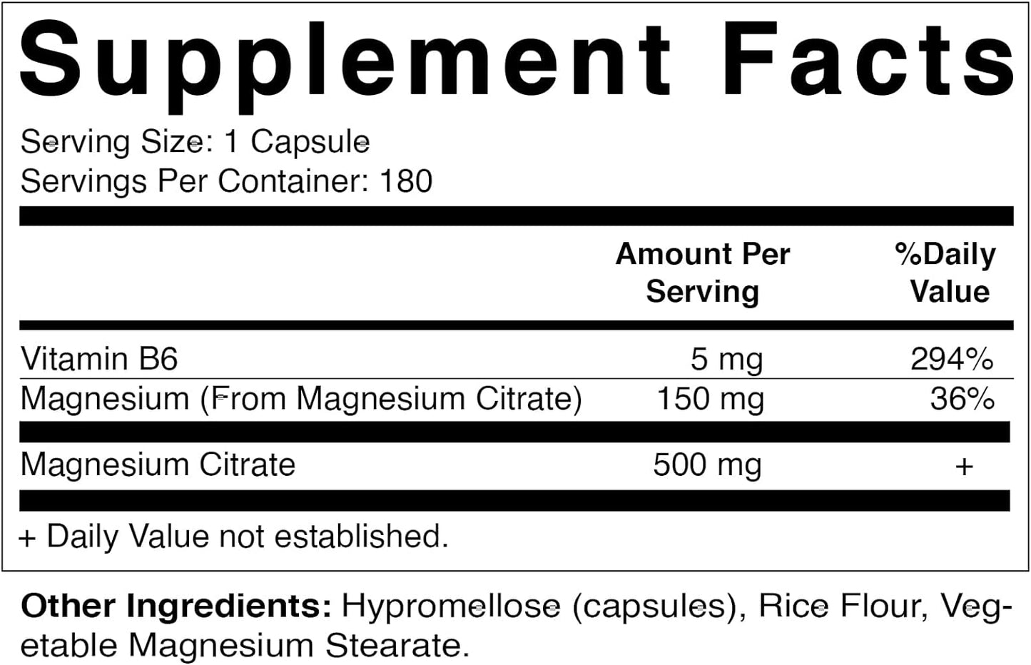 180-vegetarian-capsules-of-vitamatic-magnesium-citrate-with-500mg-per-serving---enhanced-with-b6-for-maximum-absorption---promotes-muscle-joint-and-heart-health---150-mg-elemental-magnesium-per-serving-2
