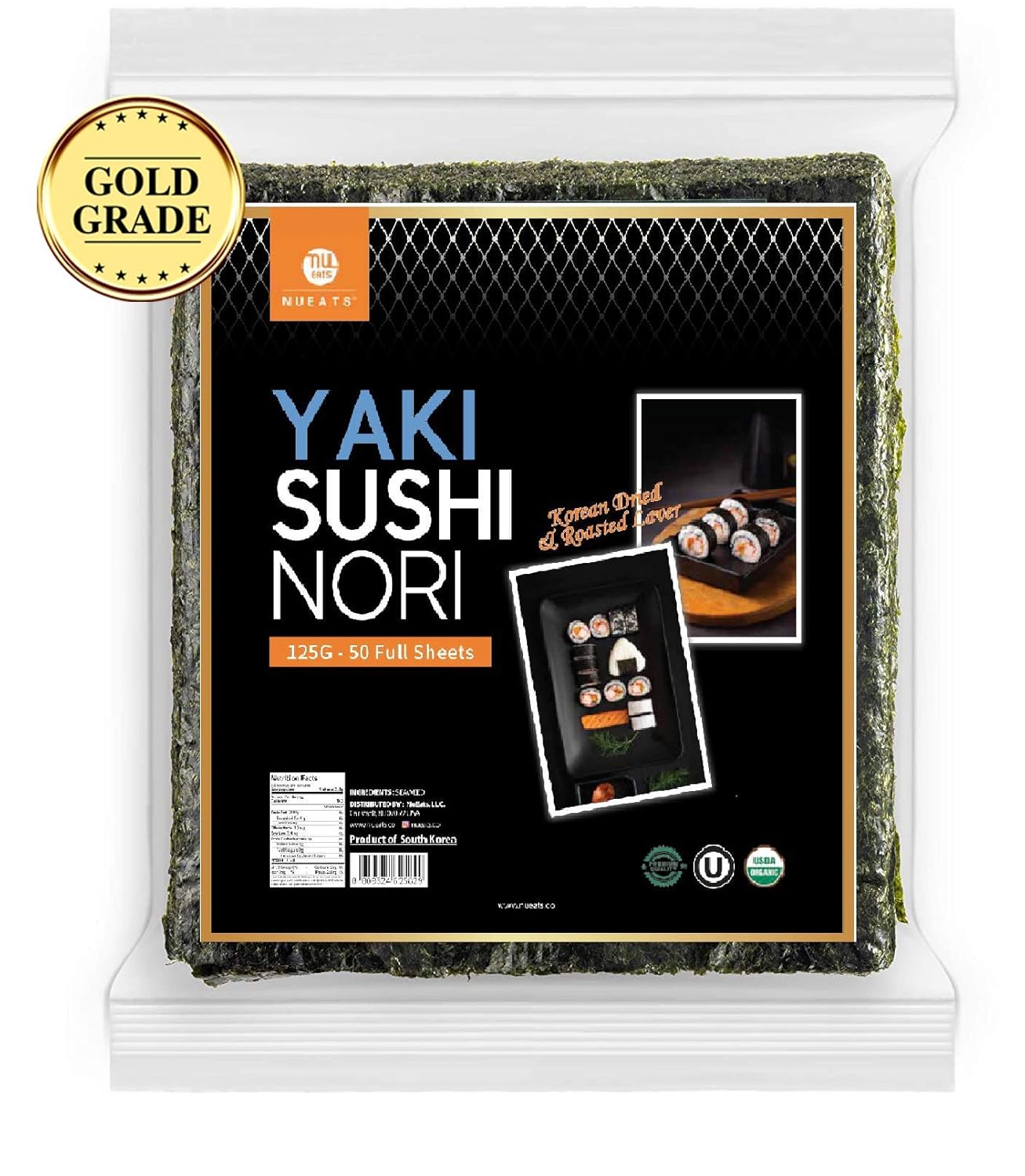 organic-yaki-sushi-nori-sheets-nueats---50-full-sheets-gold-grade-roasted-seaweed-from-south-korea---usda-organic-kosher---premium-quality-resealable-packaging-2