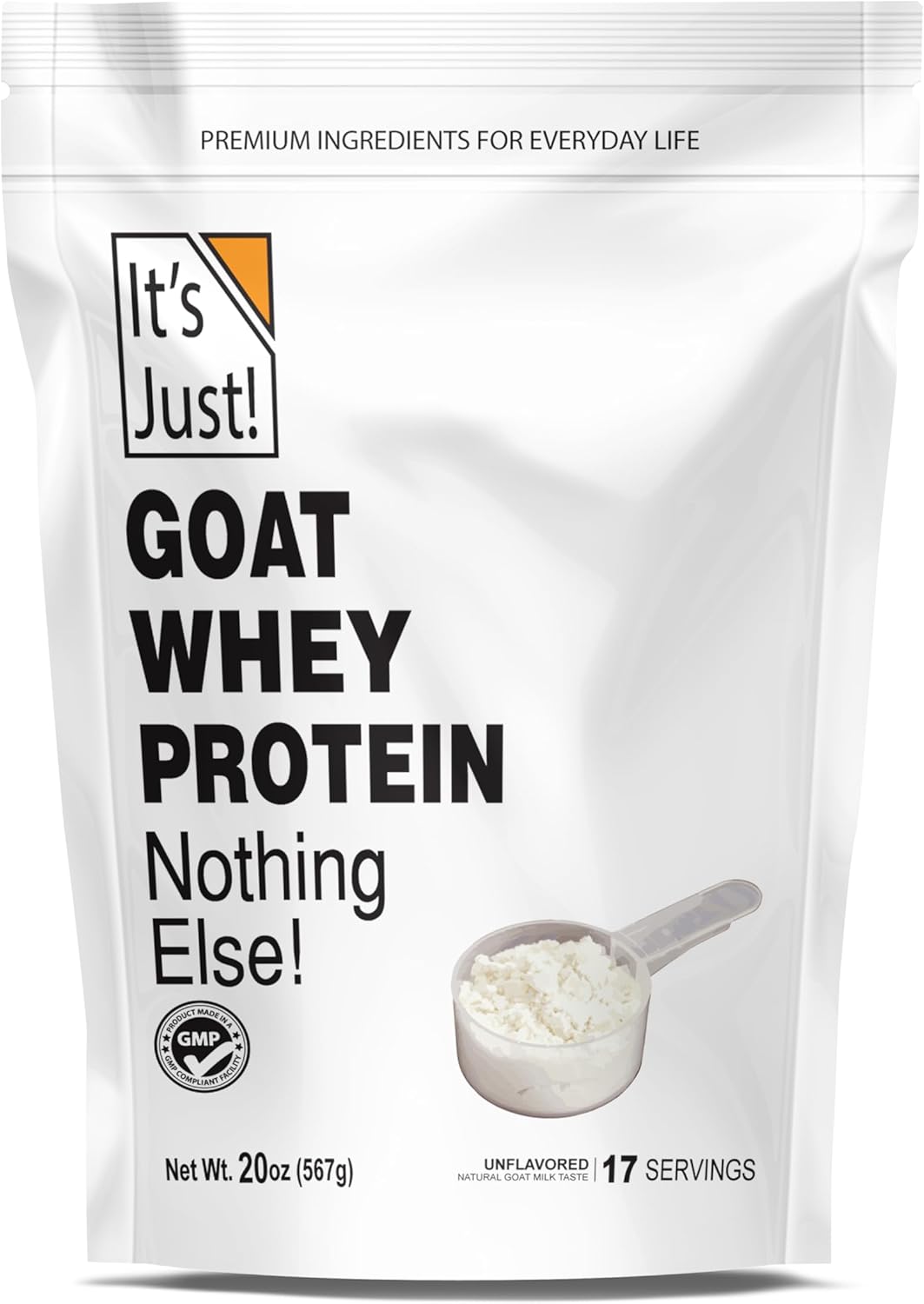 USA Made Goat Whey Protein Concentrate from Pasture Raised Goat Milk - Pure One Ingredient Formula for Optimal Nutrition - Espot.com.au