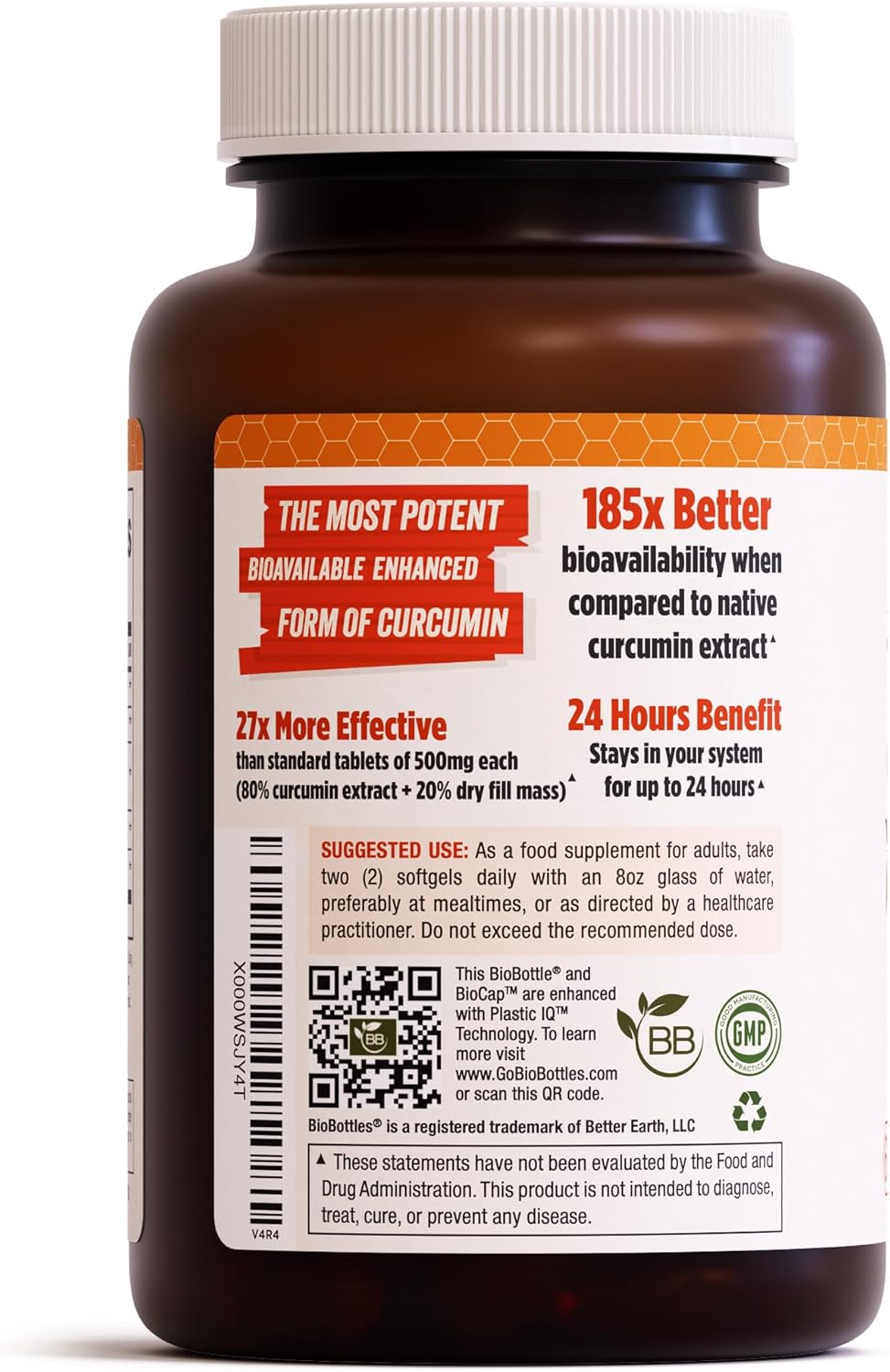 High Potency Turmeric Curcumin Softgels for Joint Support - Advanced NovaSOL Formula with 1000mg - Enhanced Bioavailability - Natural Supplement - Espot.com.au