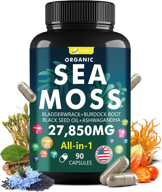 advanced-sea-moss-capsules-with-black-seed-oil-ahwagandha-ginger-vitamin-c---wildcrafted-blend-of-sea-moss-bladderwrack-elderberry---90-tablets-1