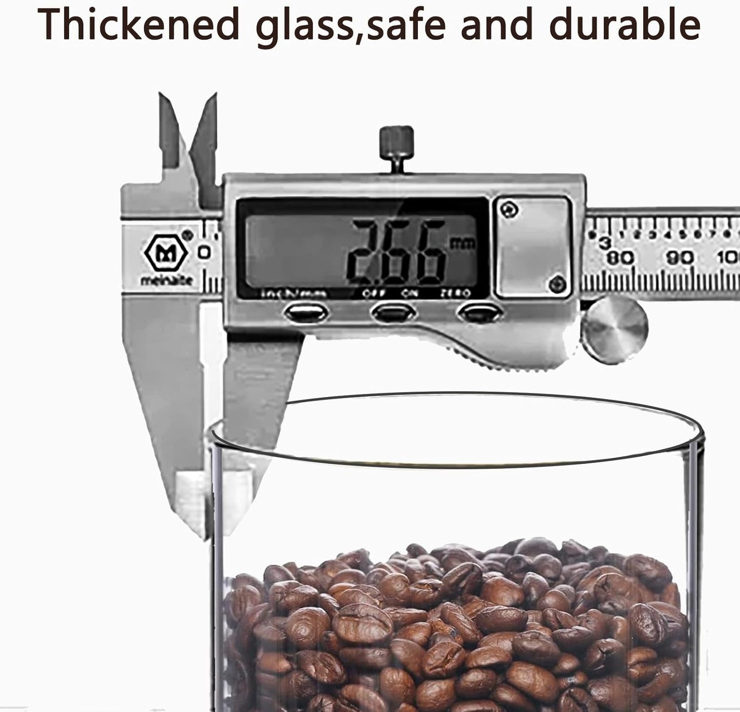 glass-coffee-canister-set-with-acrylic-shelf---2-pack-44oz-food-storage-containers-with-spoon-airtight-lids---coffee-sugar-nut-tea-jars-for-kitchen-4