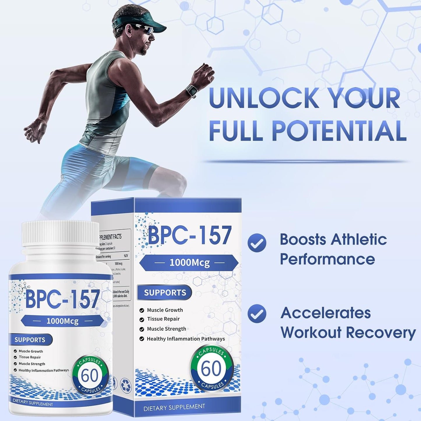 Alternative to Generic 157: 180 Capsules of 1000 mcg, Pack of 3 Bottles for Improved Health - Espot.com.au