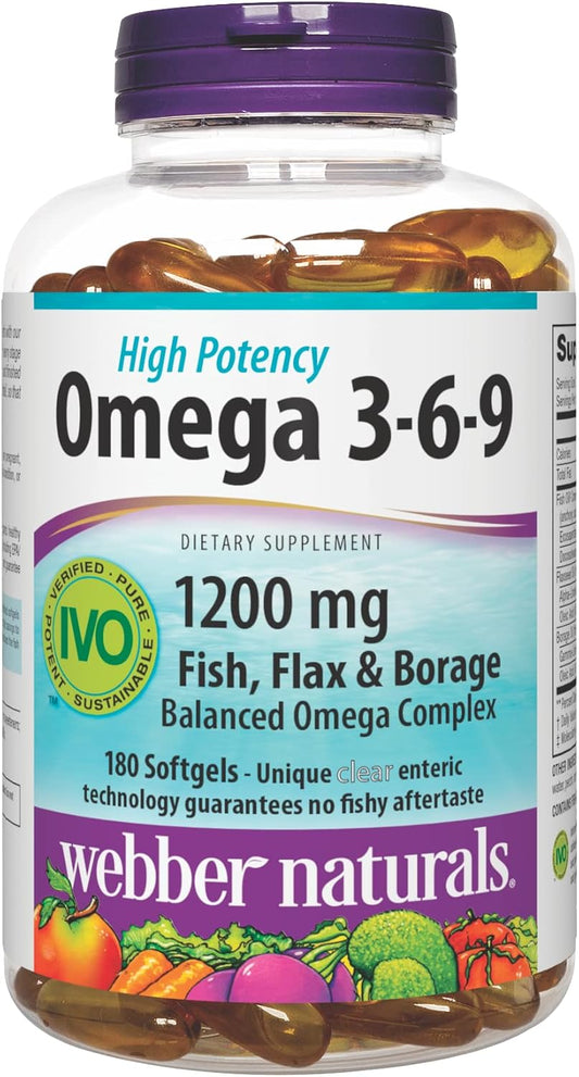 high-potency-triple-omega-3-6-9-fish-oil-softgels-1200mg-180ct---ultra-purified-no-aftertaste-heart-brain-cardio-health---gluten-shellfish-free-1