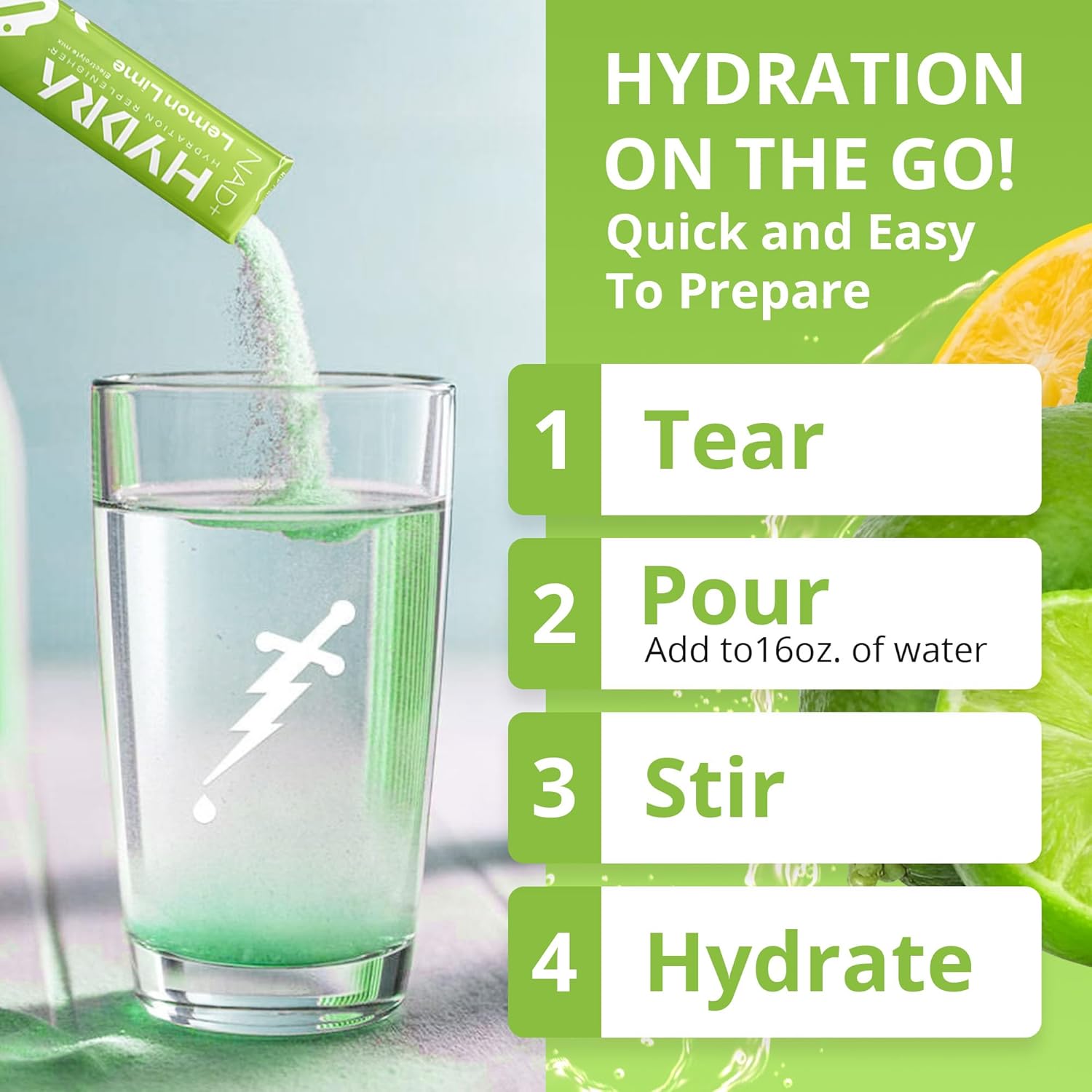 hydra-powder-nutrients-electrolyte-packets-with-nad-for-daily-hydration---low-sodium-low-sugar-electrolyte-mix-lemon-lime---16-packets-6