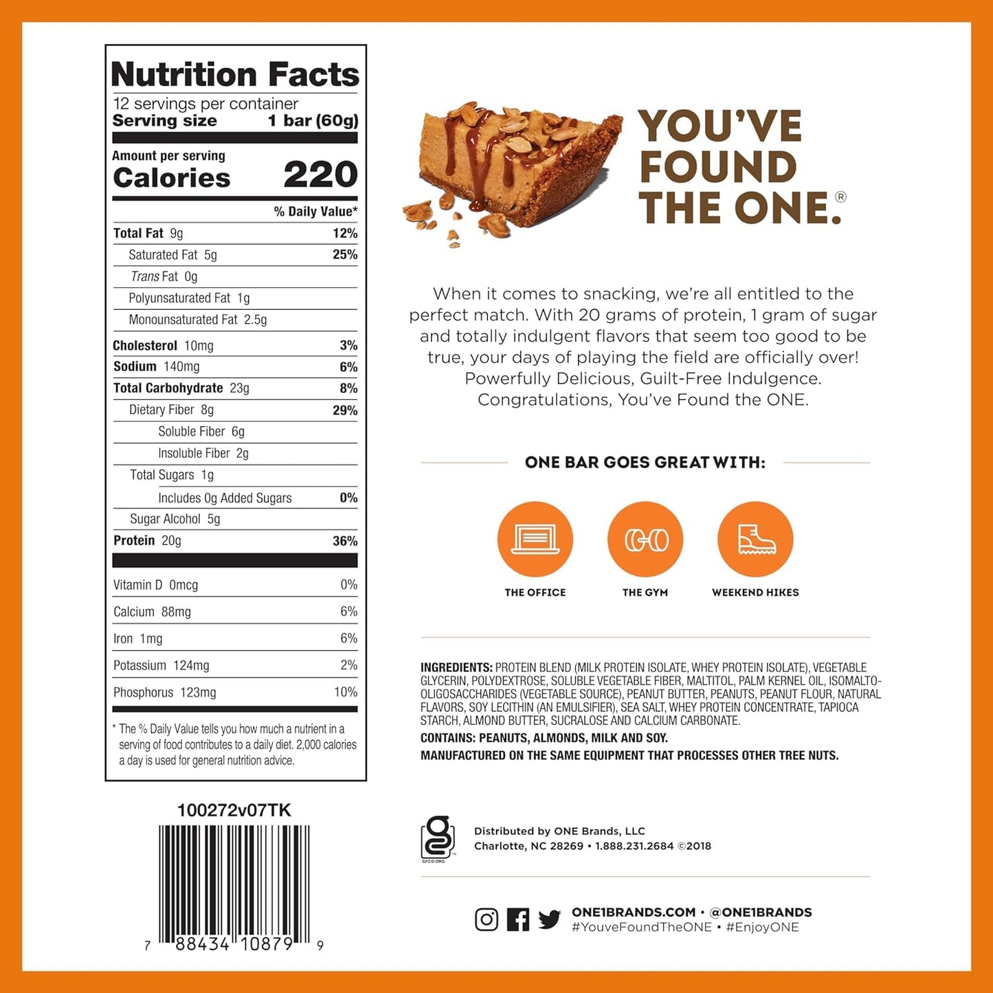 sampler-variety-pack-of-gluten-free-one-protein-bars---20g-protein-1g-sugar-212-oz-bars-8-count-9