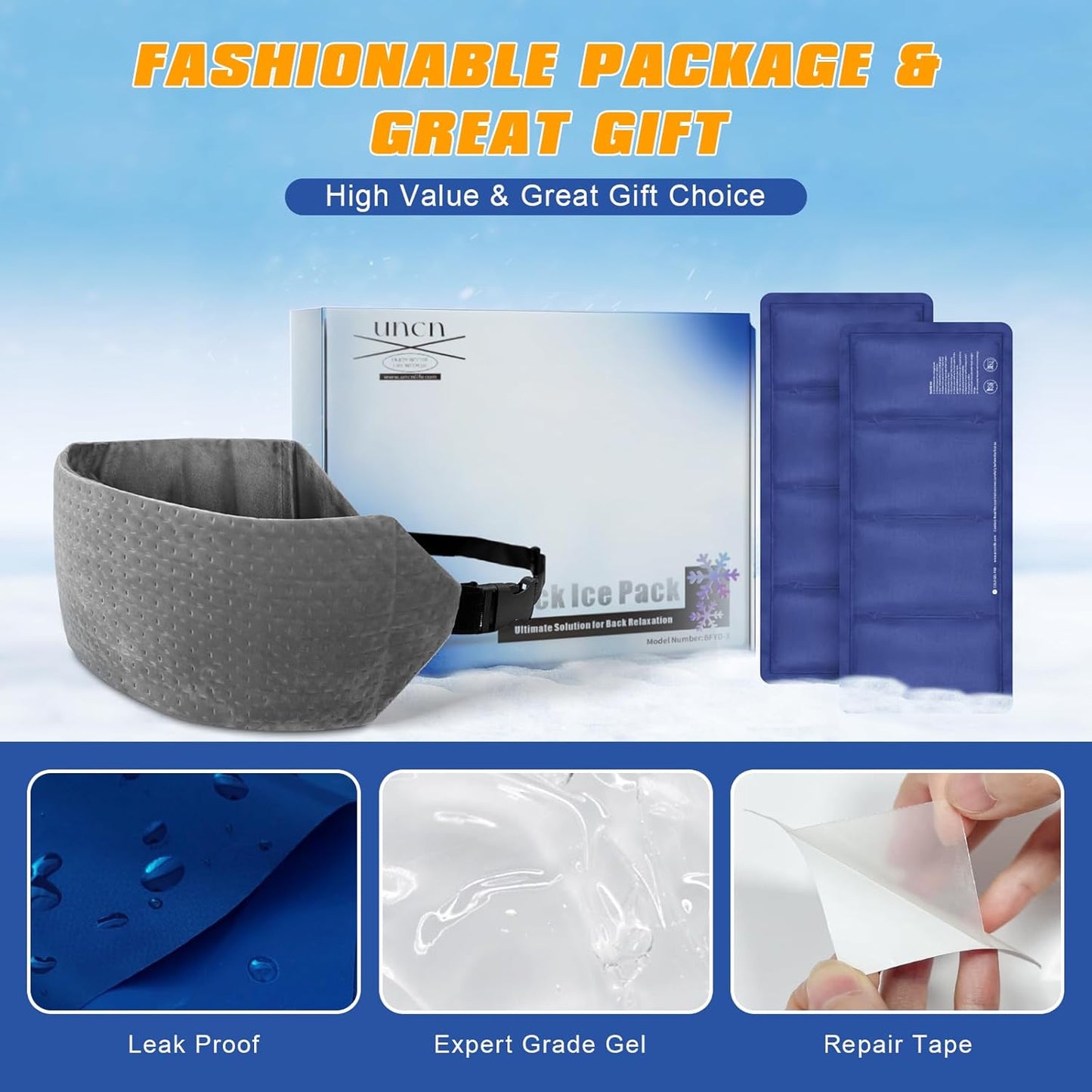 uncn-2-pack-large-gel-ice-packs-for-injuries---reusable-cold-pack-for-hip-shoulder-back-pain-relief---248x79-ice-pack-wrap-for-knee-ankle---cold-compress-therapy-7