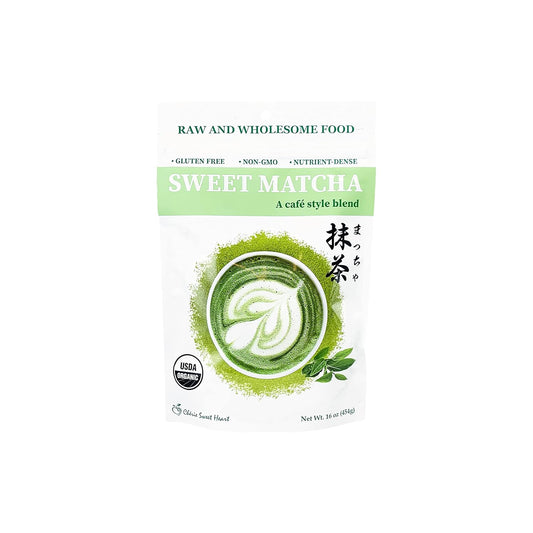 chrie-sweet-heart-organic-sweet-matcha-green-tea-powder---cafe-style-blend-16-oz---packaging-may-vary-1