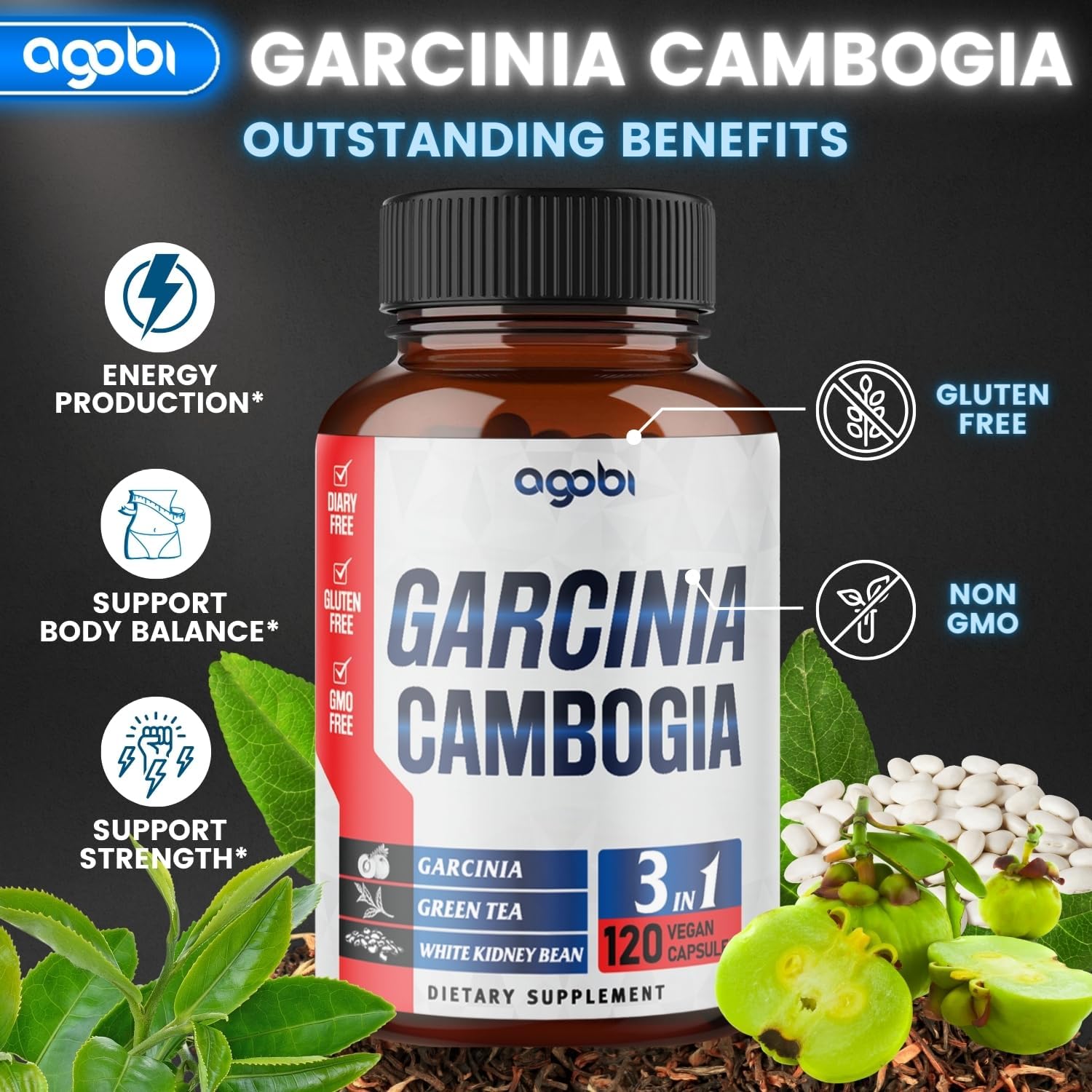 3in1-garcinia-cambogia-extract-capsules---11200mg-herbal-supplement-with-green-tea-white-kidney-bean---120-vegan-capsules-for-body-health-immune-support---2-month-supply-3