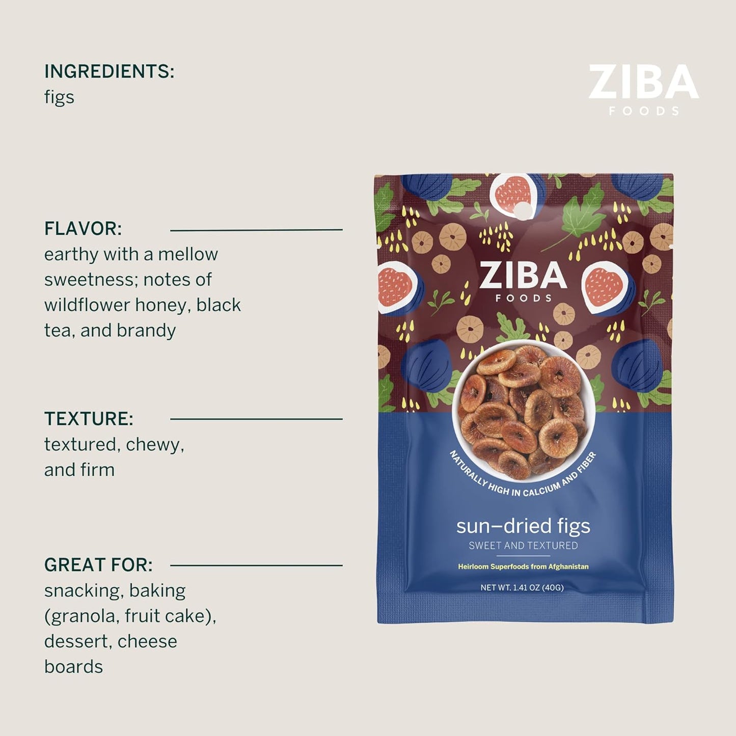 ziba-foods-sun-dried-figs---pack-of-6-141-oz---non-gmo-gluten-free-vegan-dried-fig-snack---no-added-sugar---resealable-bag-3