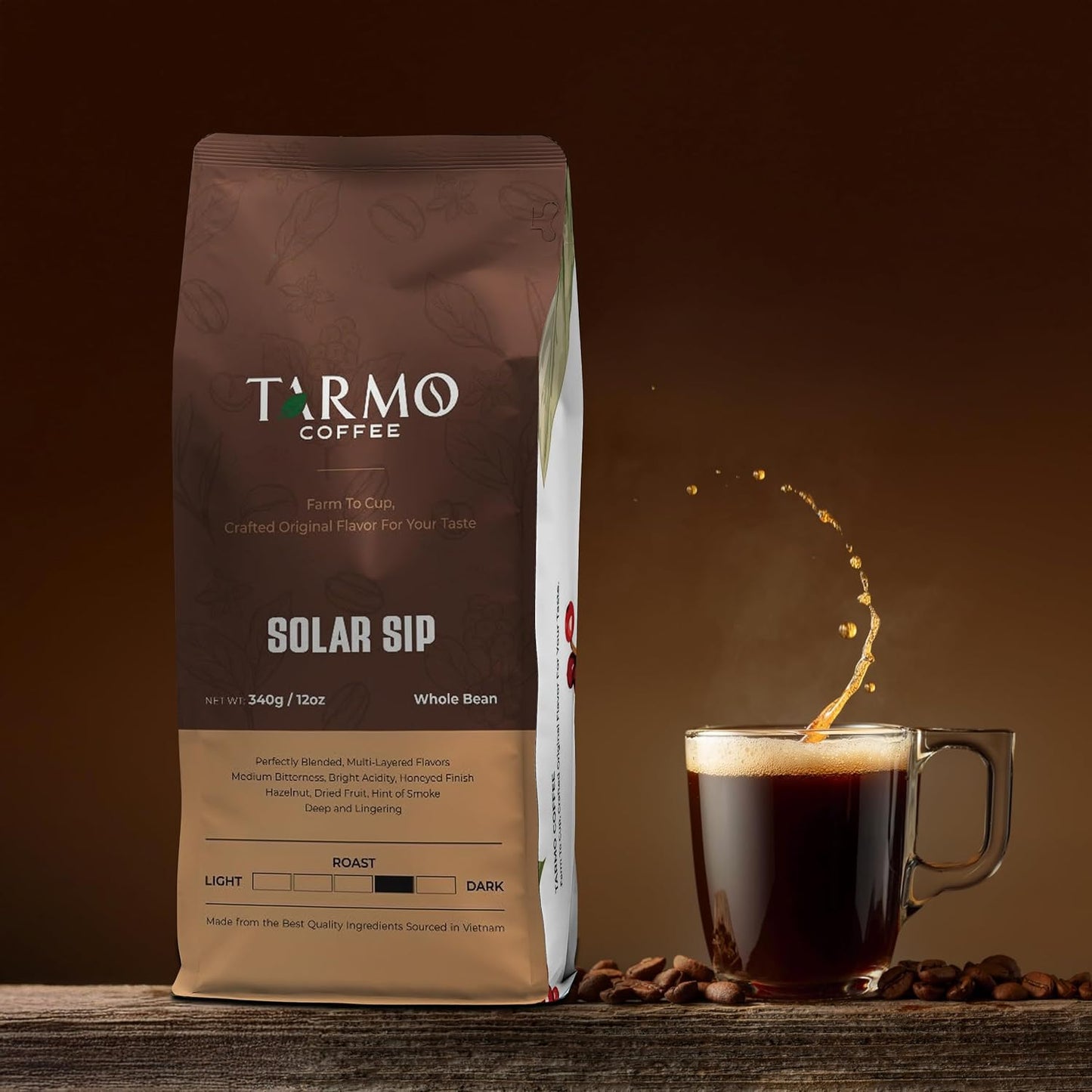 solar-sip-low-acid-vietnamese-coffee-blend---premium-robusta-arabica-beans-whole-bean-dark-roast---12-oz-bag-6