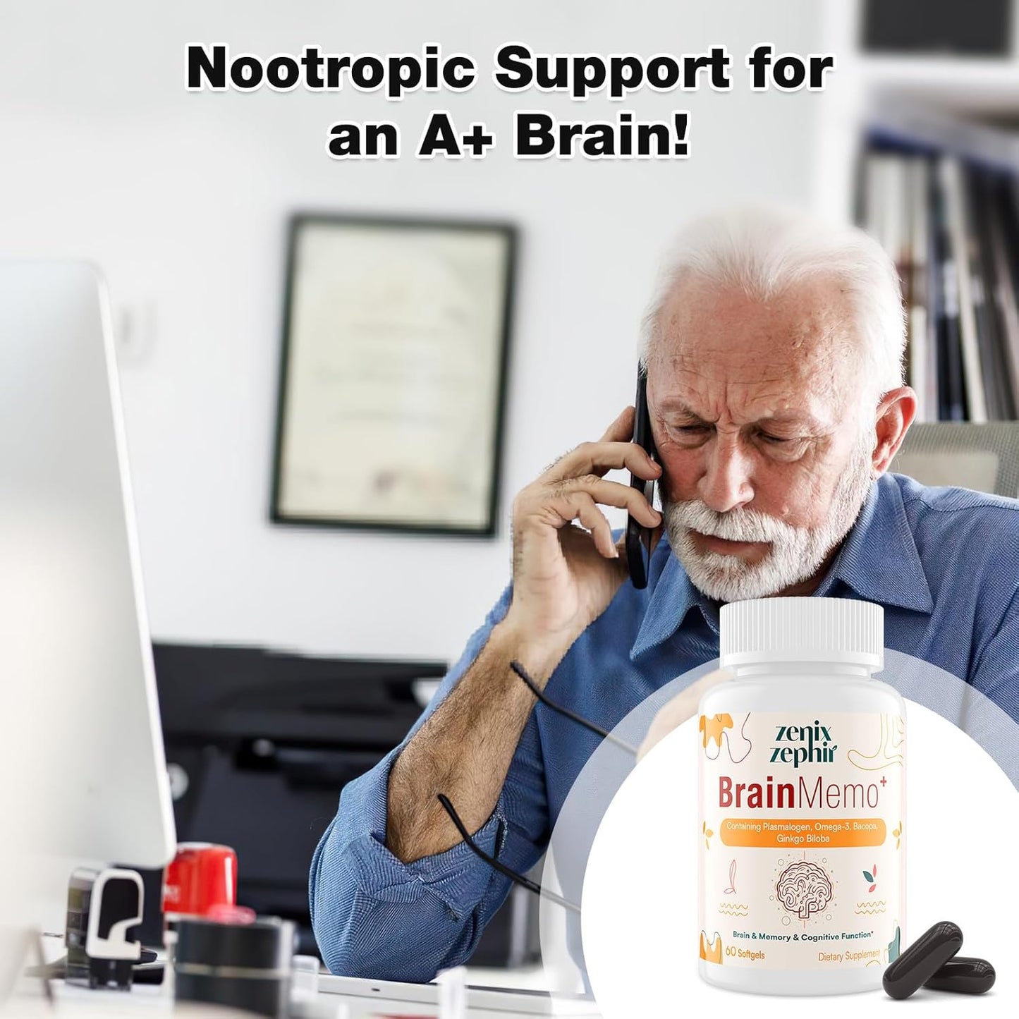memory-focus-supplement-with-omega-3-bacopa-plasmalogens---brain-support-for-cognitive-function---boost-concentration-memory---non-gmo-60-softgels-5
