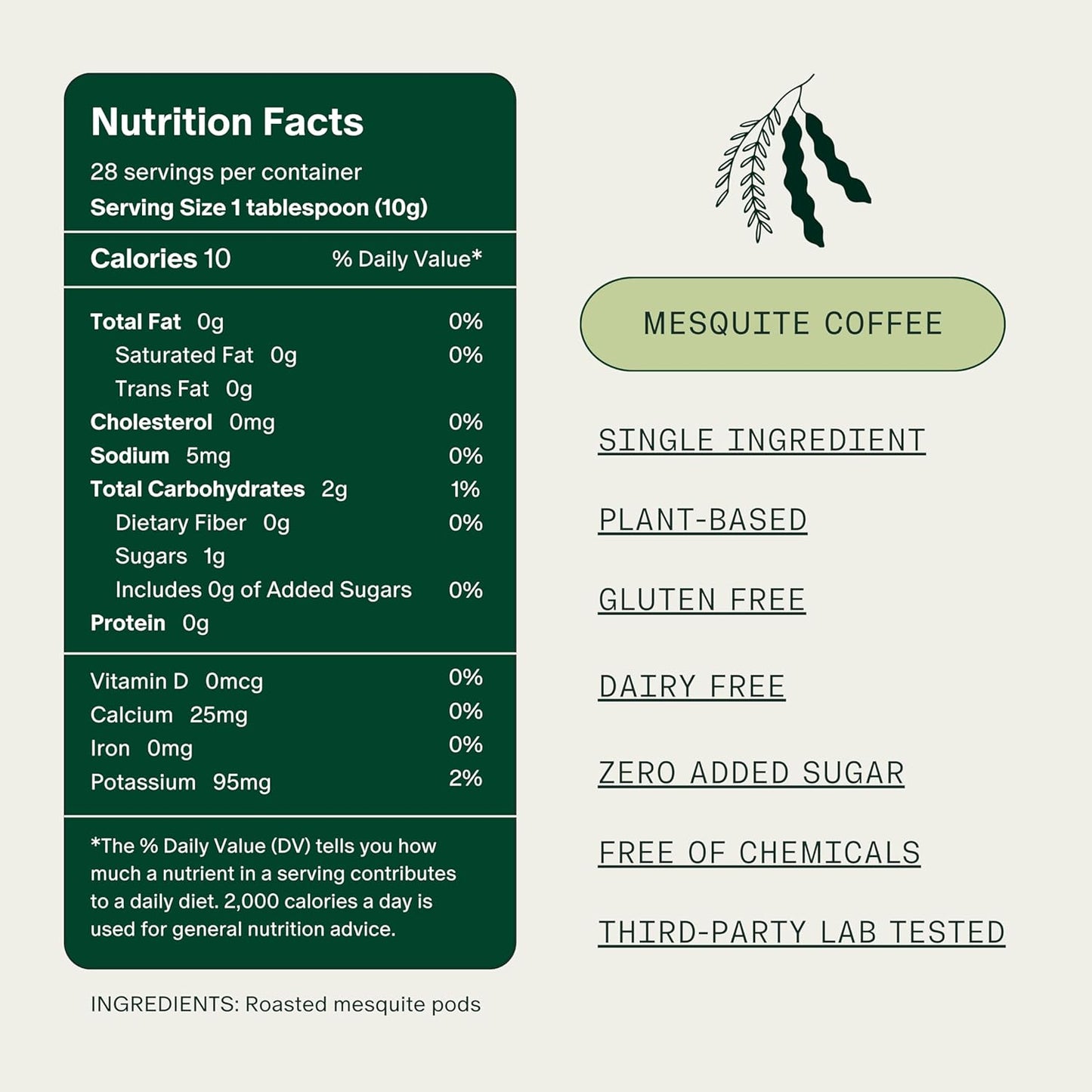 mesquite-superfood-coffee-alternative---caffeine-free-acid-free-natural-energy---brews-like-coffee---prebiotic-for-better-mood-sleep-digestion-immunity---medium-roast---28-servings-10-oz-6