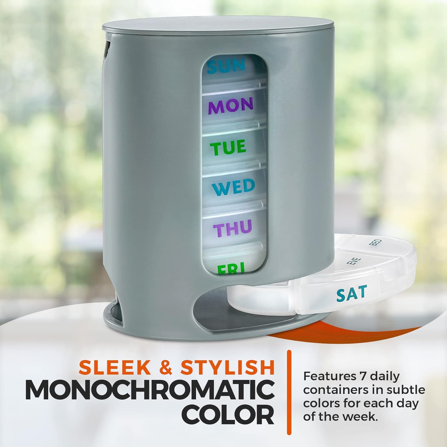 medca-weekly-pill-organizer-with-7-stackable-compartments-for-four-daily-doses---morning-noon-evening-bedtime---grey-6