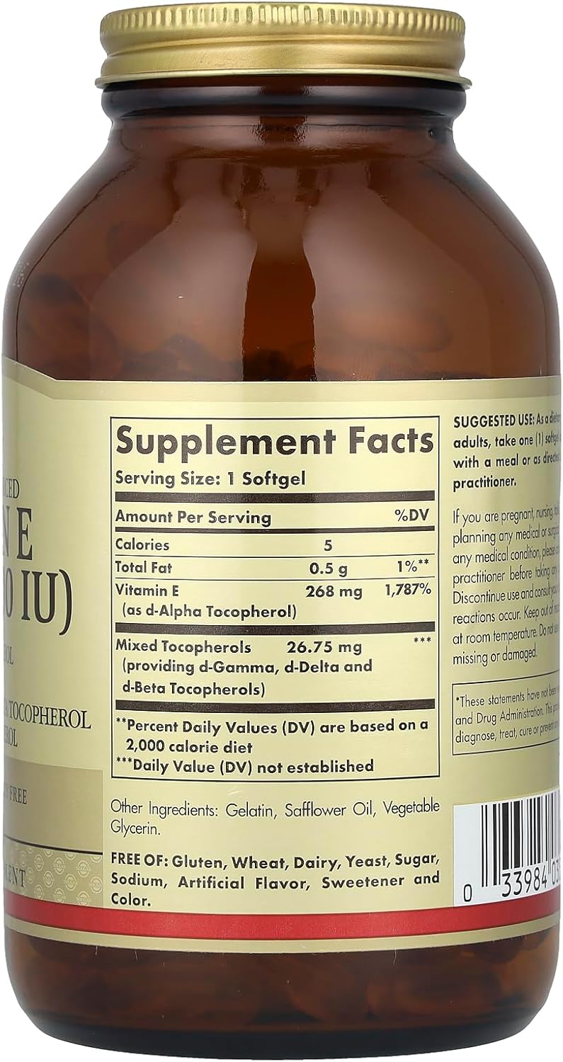 solgar-vitamin-e-softgels-with-4-tocopherols-268mg-400-iu-250-count---antioxidant-supplement-for-immune-support-skin-health-2