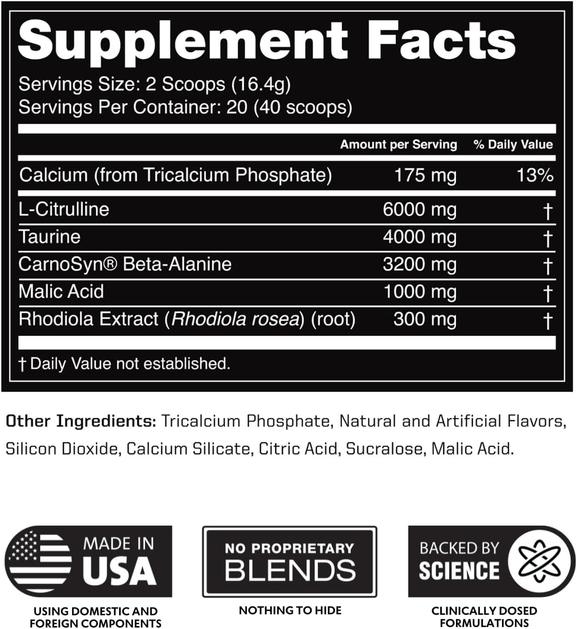 sugar-free-pre-workout-powder-with-nootropics-for-men-women---tropical-candy-flavor-citrulline-malate-beta-alanine---backed-by-science-no-creatine-6