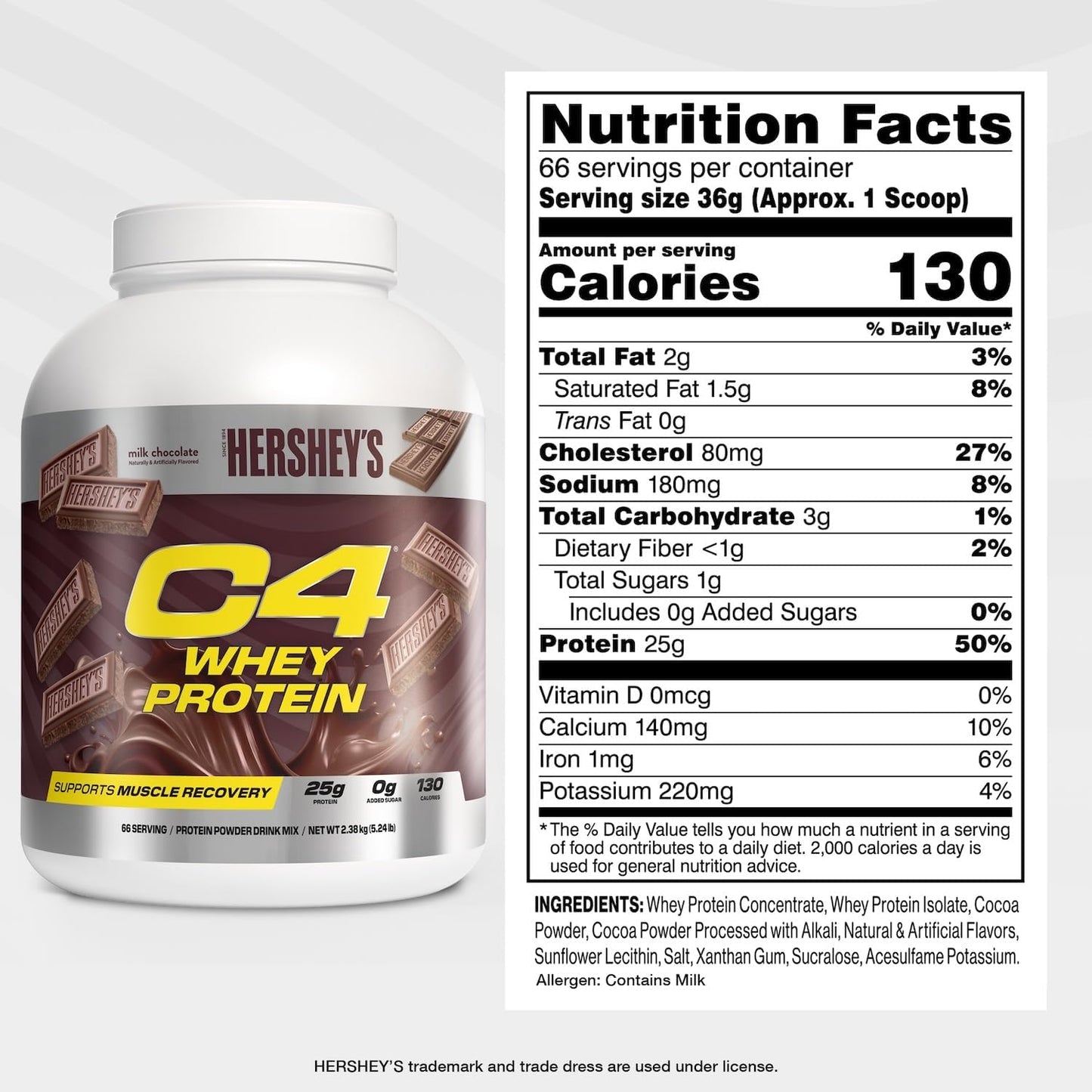 cellucor-c4-hersheys-chocolate-whey-protein-powder---25g-protein-0g-sugar-130-calories-muscle-recovery-support-66-servings-2