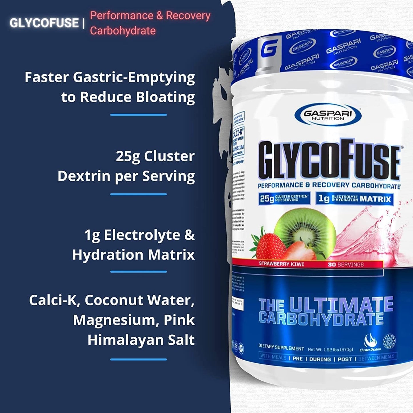 gaspari-nutrition-glycofuse-strawberry-kiwi-carbohydrate-supplement-for-performance-and-recovery---25g-cluster-dextrin-1g-electrolyte-hydration-matrix---30-servings-3