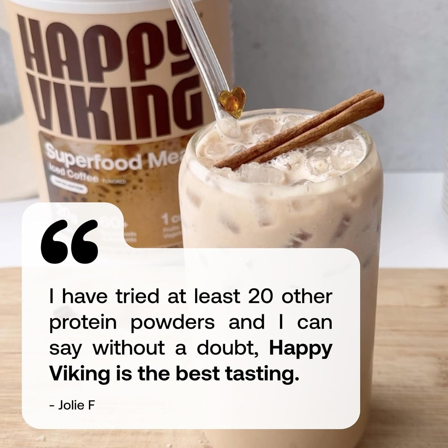 venus-williams-happy-viking-iced-coffee-protein-powder---20g-protein-keto-vegan-gluten-free-non-gmo---complete-meal-replacement-24-oz-5