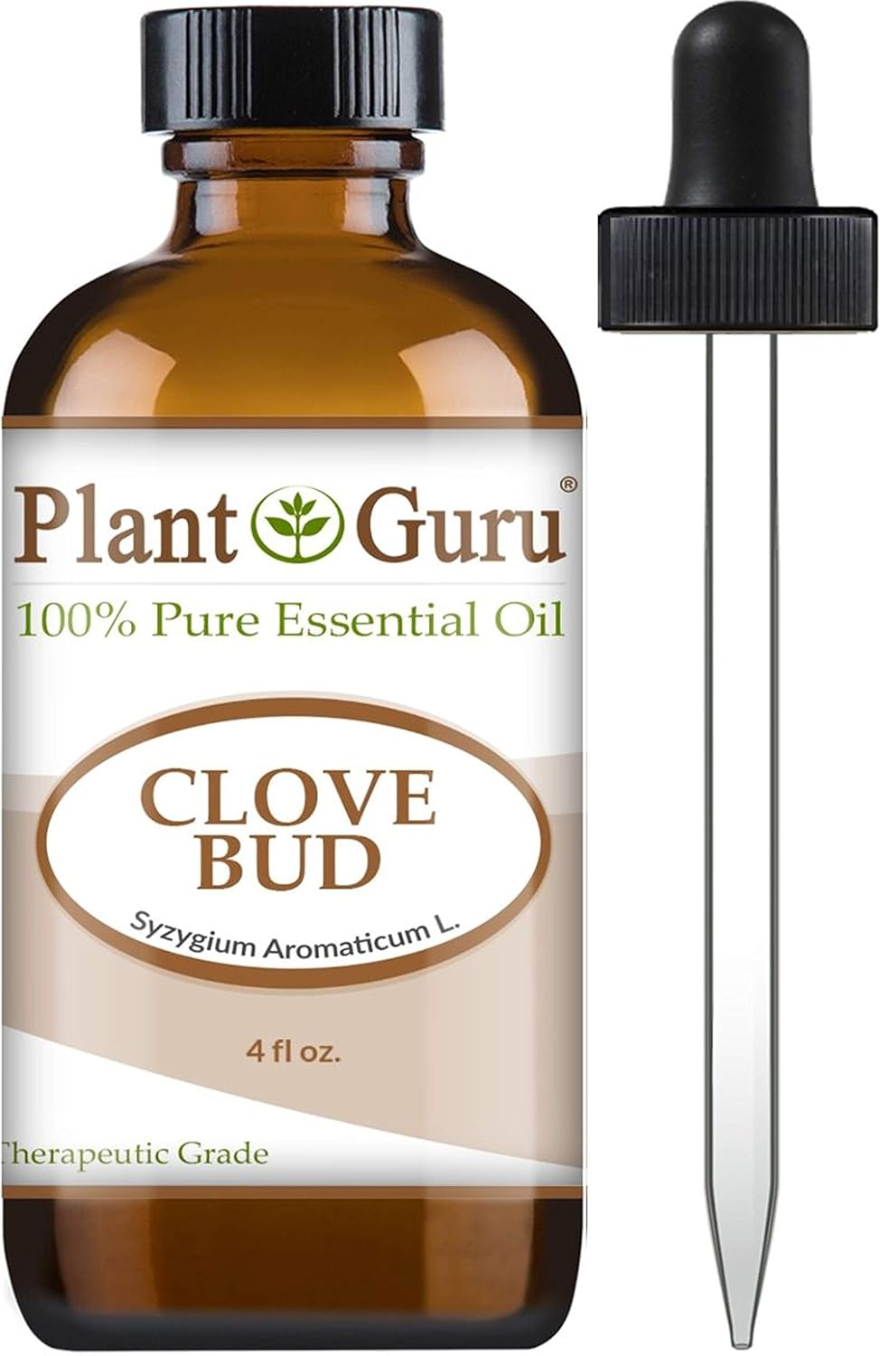 4-oz-plant-guru-clove-bud-essential-oil---100-pure-undiluted-therapeutic-grade-for-aromatherapy-diffuser-skin-hair-body-care---ideal-for-diy-candle-soap-making-1