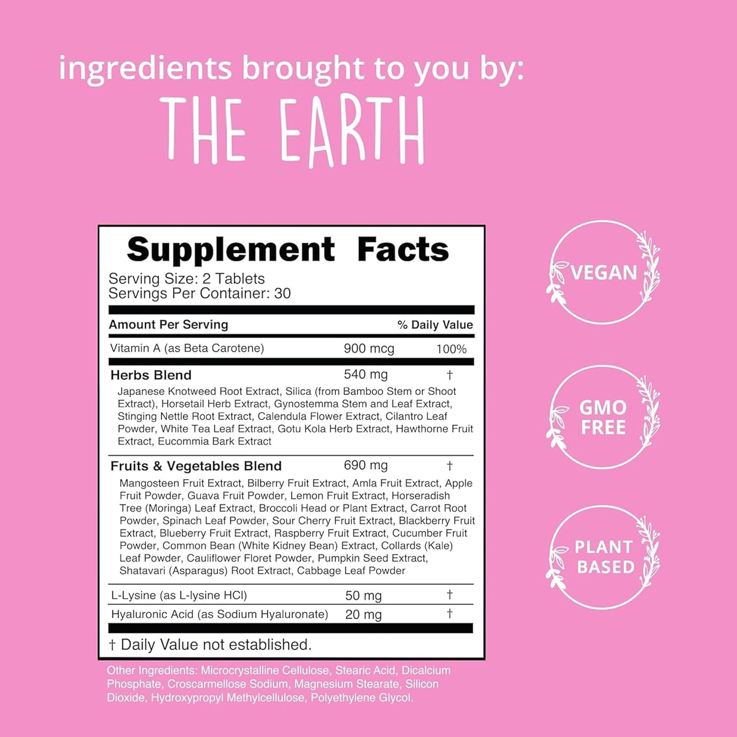 vegan-collagen-builder-with-hyaluronic-acid-for-hair-skin-and-nails---keratin-elastin-booster---vitamin-a-l-lysine---non-gmo---60-ct-6