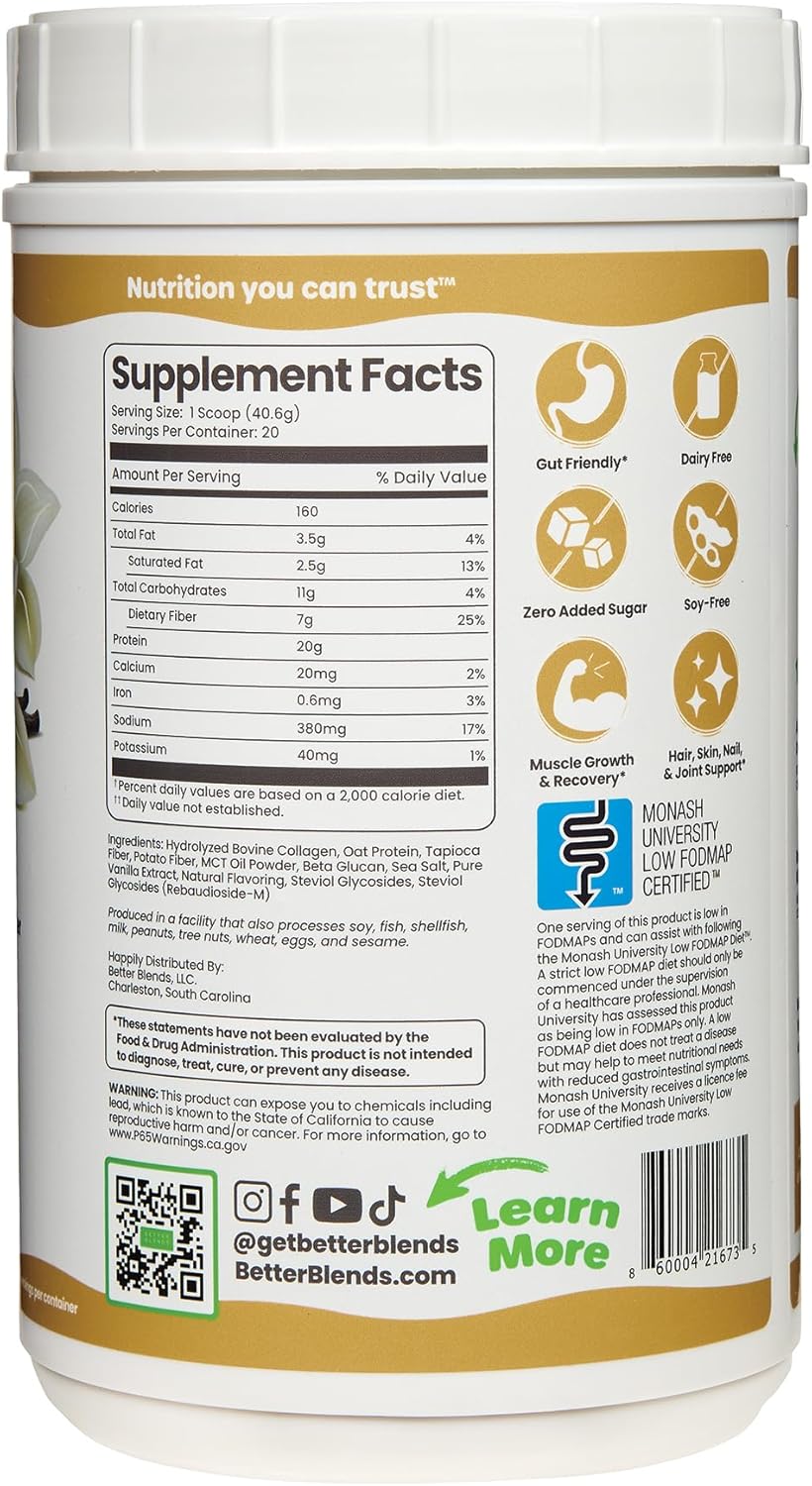 vanilla-collagen-peptides-and-oat-protein-powder---low-fodmap-certified-dairy-free-soy-free-gut-friendly-non-bloating---20-servings-9