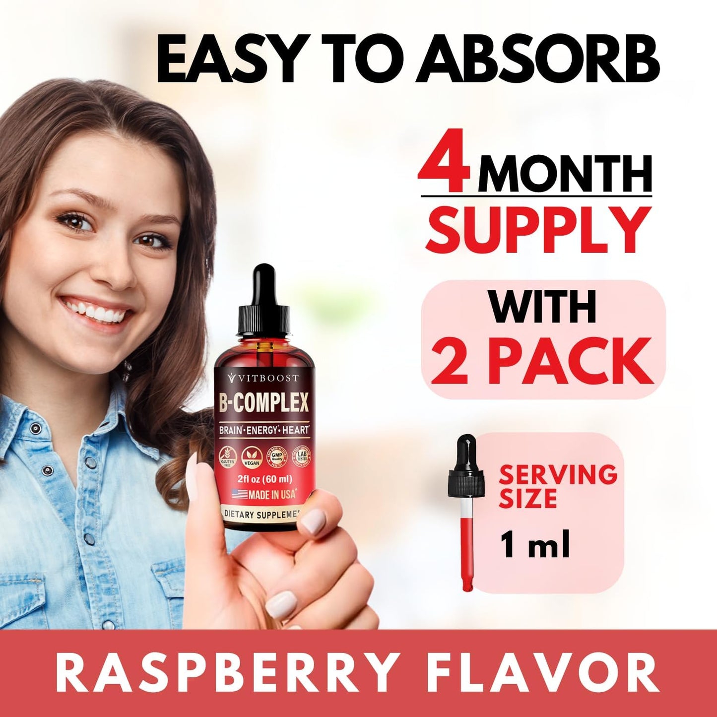 extra-strength-vegan-raspberry-liquid-vitamin-b-complex-drops---20000-mcg---made-in-usa---b1-b2-b3-b5-b6-biotin-folic-acid-b12-methylcobalamin---4-months-supply-for-men-and-women-7
