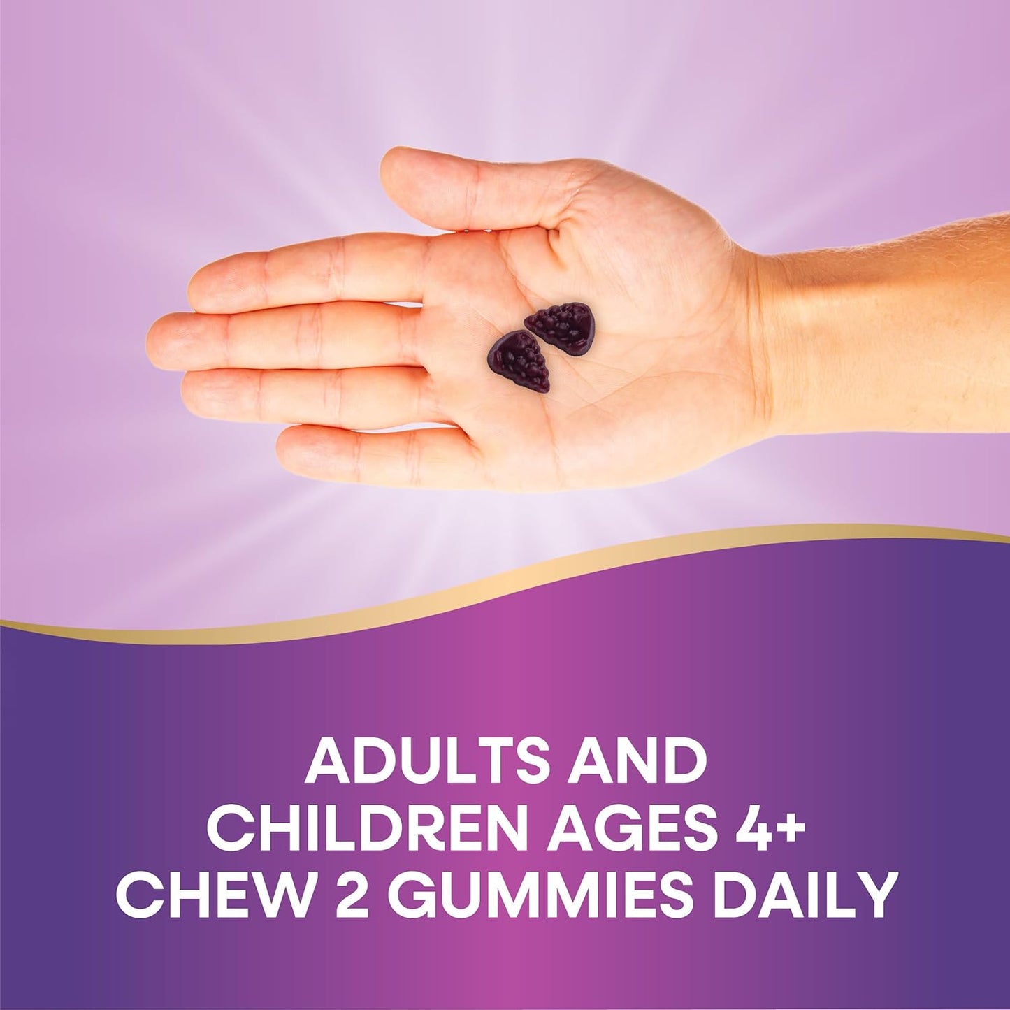 Nature's Way Sambucus Zero Sugar Immune Gummies - Black Elderberry, Vitamin C, D3, Zinc - 70 Plant-Based Gummies for Daily Immune Support - Espot.com.au