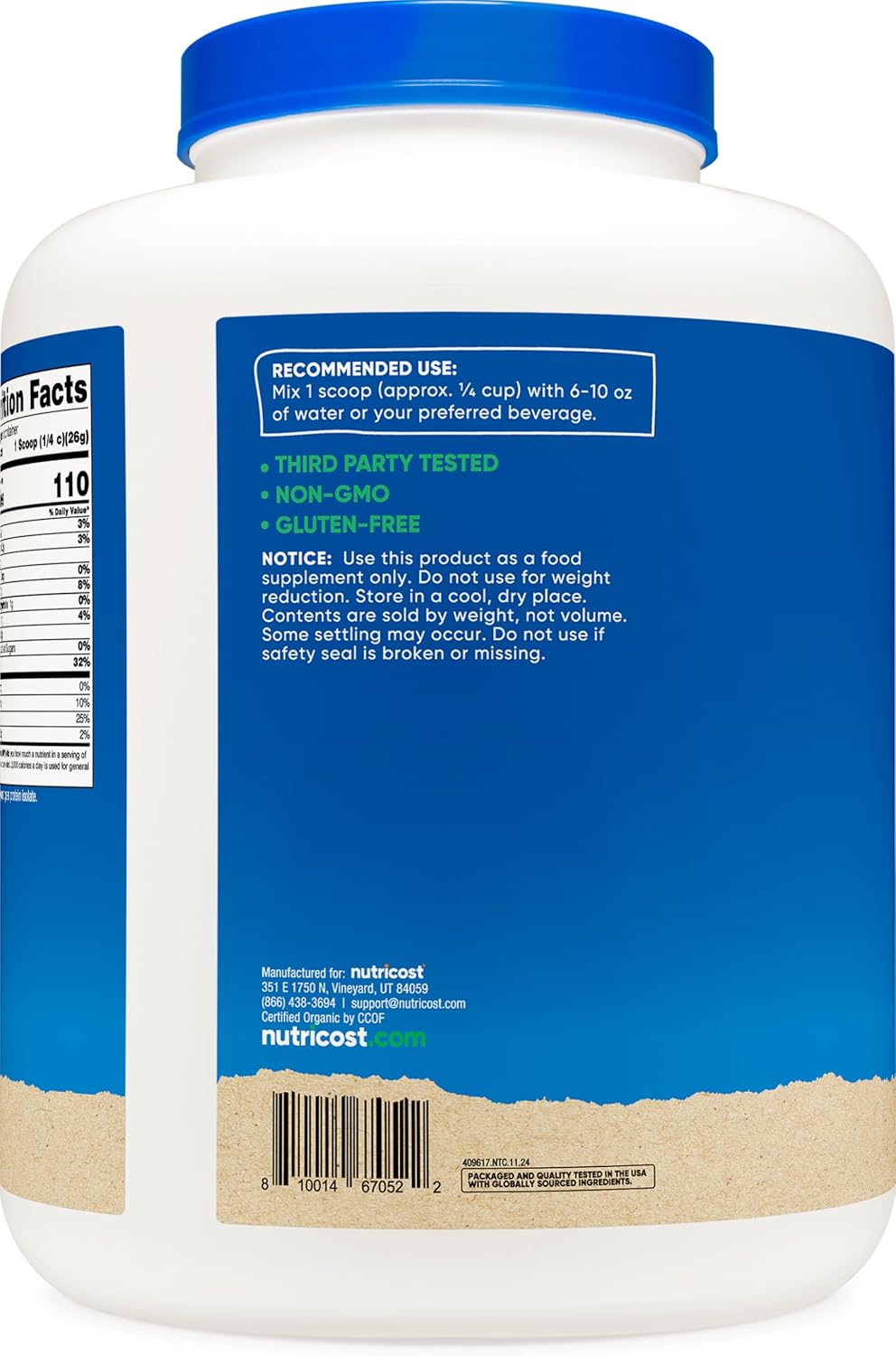5lb-nutricost-organic-pea-protein-isolate-powder---unflavored-usda-organic-certified-plant-based-protein-vegetarian-gluten-free-non-gmo-4