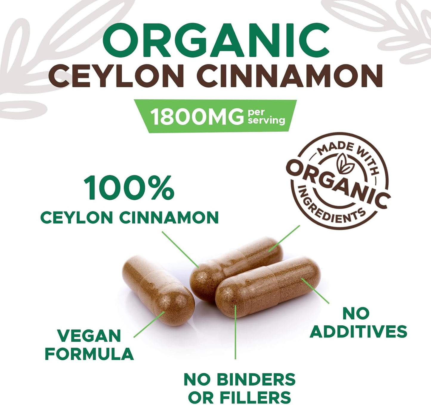 certified-organic-cinnamon-capsules-1800mg---pure-ceylon-supplement---non-gmo-gluten-free-vegan---antioxidant-pills---120-count-3
