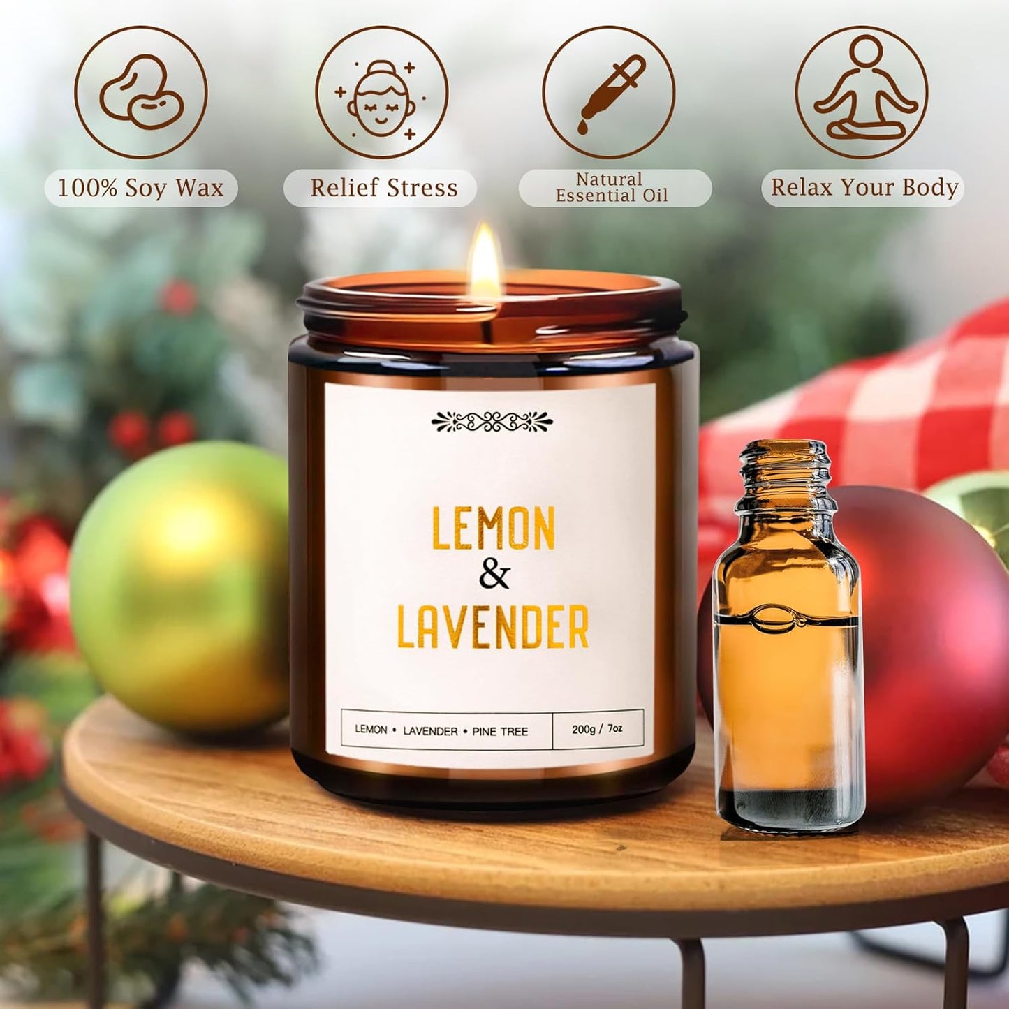 6-pack-yinuo-scented-candle-gift-set-for-women---42oz-330-hour-burn-time---natural-soy-wax-amber-jar-candles-for-birthday-valentine-anniversary-christmas---aromatherapy-home-fragrance-4