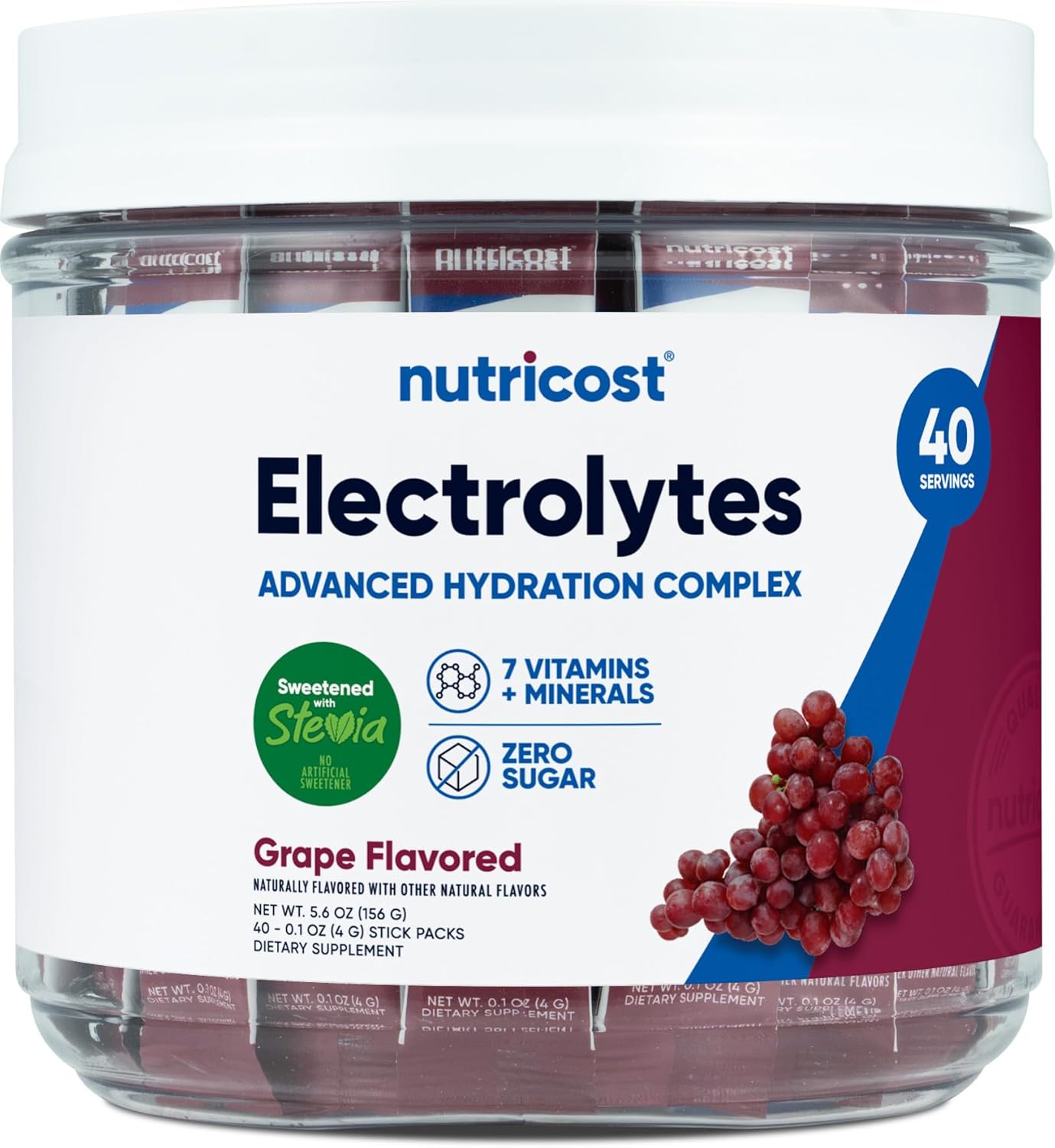 nutricost-electrolytes-complex-grape-flavored-stickpacks---enhanced-hydration-formula-1