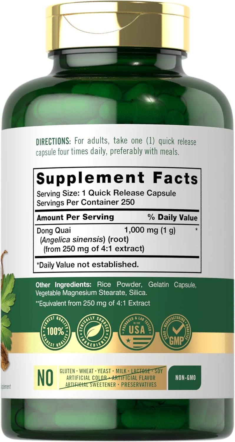 carlyle-dong-quai-capsules---1000mg---250-count---non-gmo-gluten-free-supplement---traditional-herb-for-womens-health-2