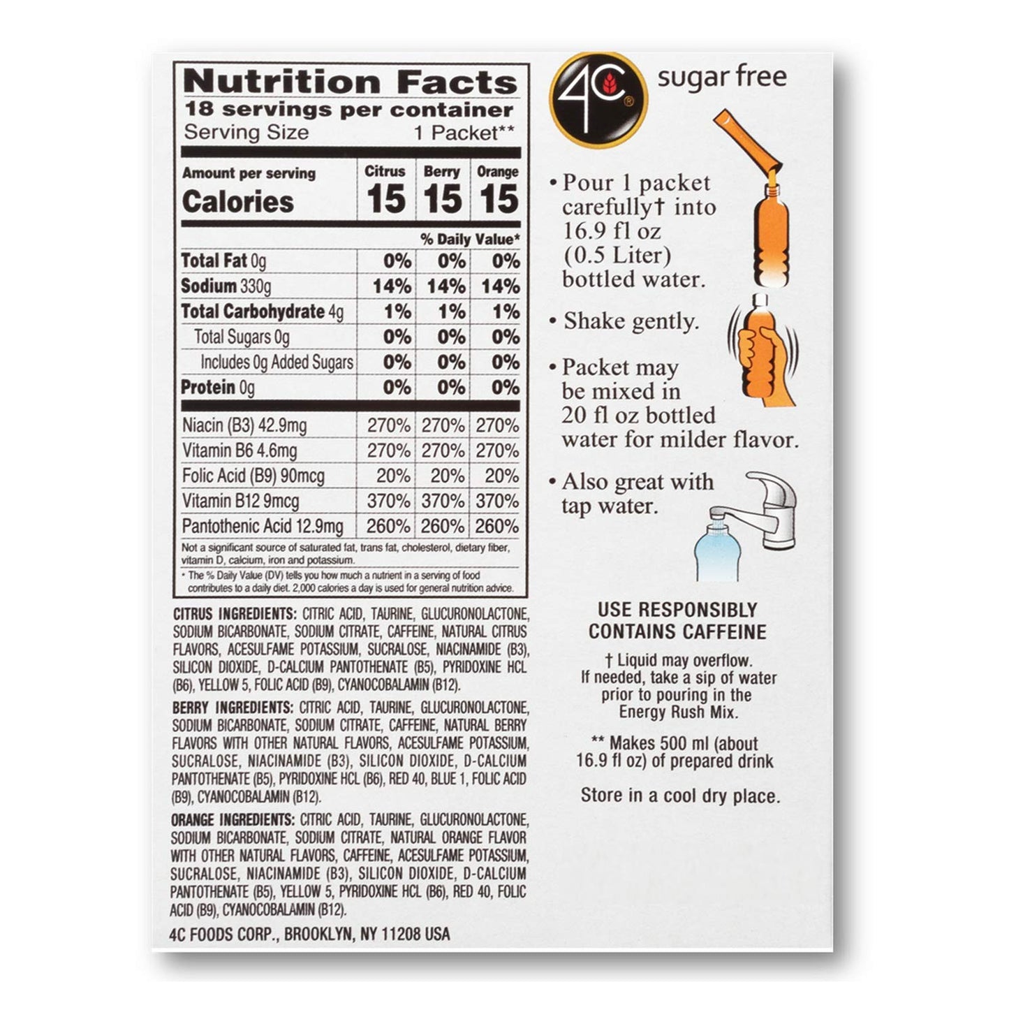 4c-energy-rush-stix-variety-pack---18-count-single-serve-water-flavoring-packets---sugar-free-with-taurine---on-the-go-bundle-3