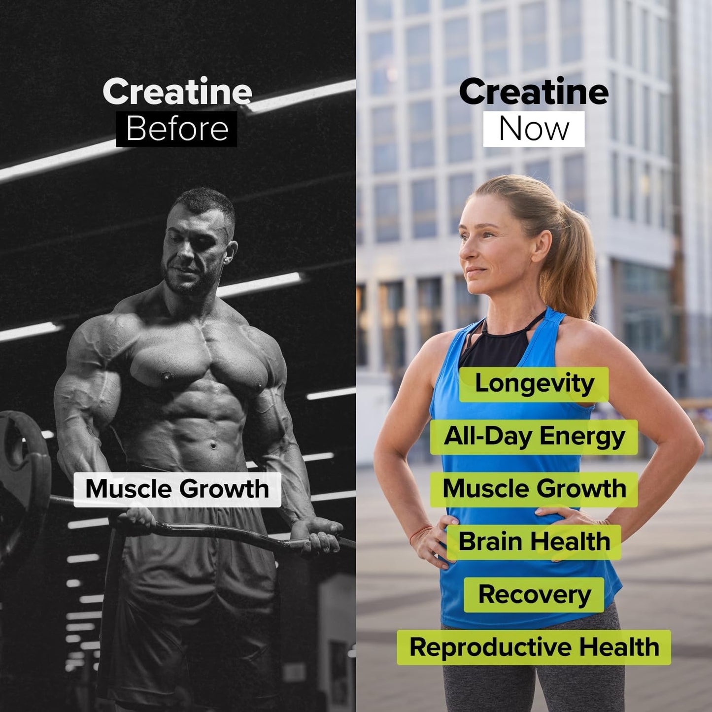 Bundle of Chocolate Protein Powder and Creatine Supplement - 30 Servings Protein + 60 Servings Creatine - Espot.com.au