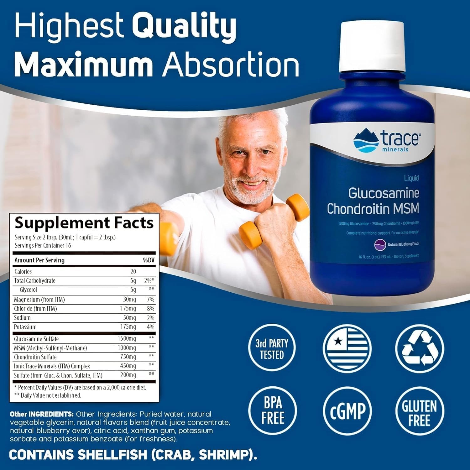 blueberry-flavored-liquid-glucosamine-chondroitin-msm-with-trace-minerals---complete-dietary-supplement-for-joint-health-and-mobility---16-servings-16-fl-oz-2