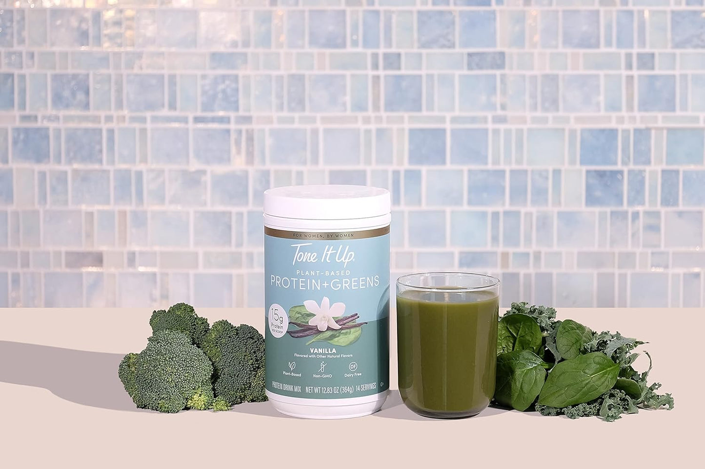vanilla-plant-based-protein-powder-with-greens-for-women---dairy-free-kosher-non-gmo-pea-pumpkin-seed-protein---14-servings-15g-protein-5