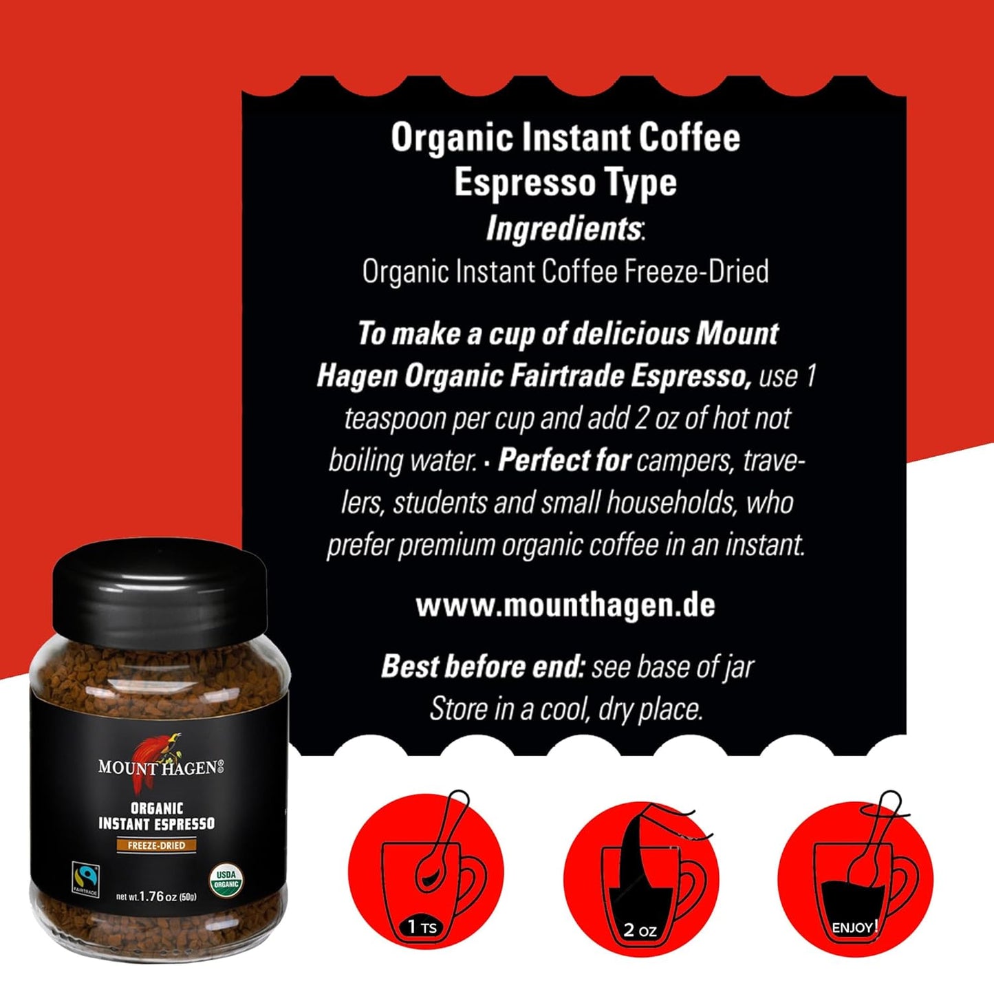 organic-mount-hagen-instant-espresso-coffee-3-pack---medium-roast-arabica-beans-freeze-dried-fair-trade-kosher---3-jars-x-176oz50g---eco-friendly-6