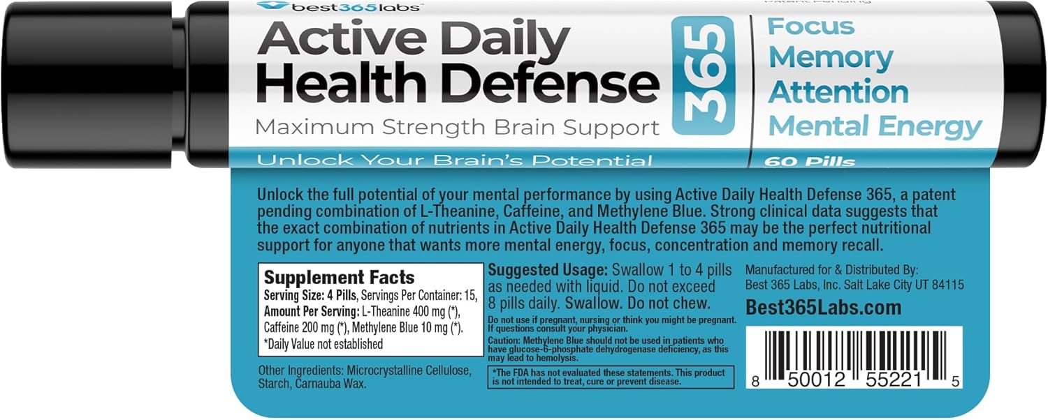 365-labs-maximum-strength-brain-support---methylene-blue-caffeine-l-theanine---enhance-focus-memory---unlock-brain-potential---60-tablets-2