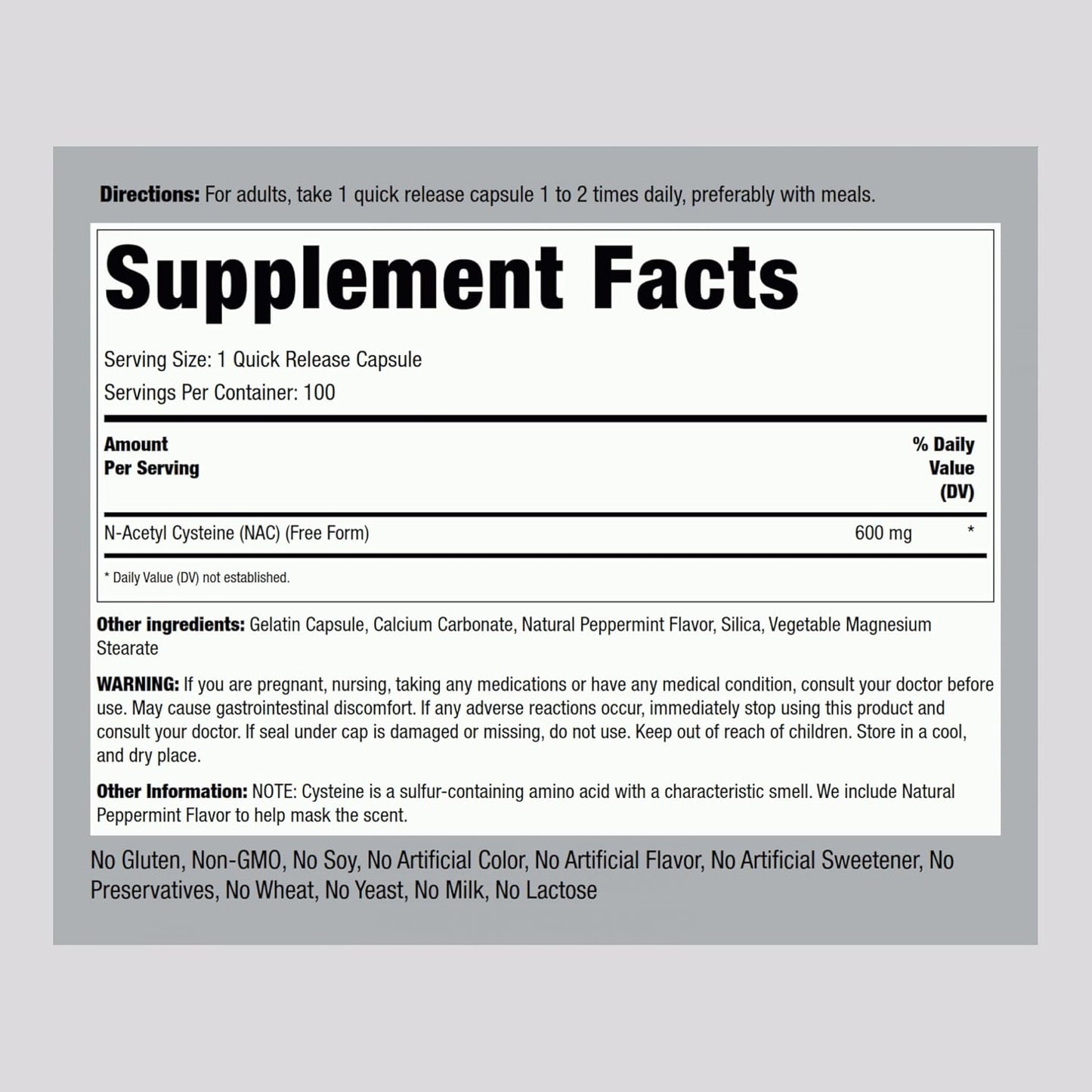 piping-rock-n-acetyl-cysteine-supplement-600mg---100-capsules---free-form-pills---non-gmo-gluten-free-2