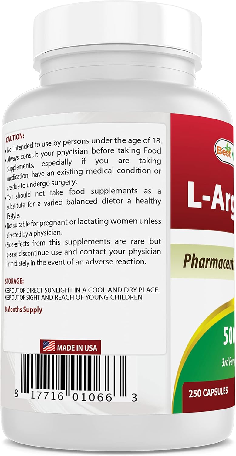 premium-l-arginine-500mg-capsules---pharmaceutical-grade-supplement-for-nitric-oxide-production---250-count-3