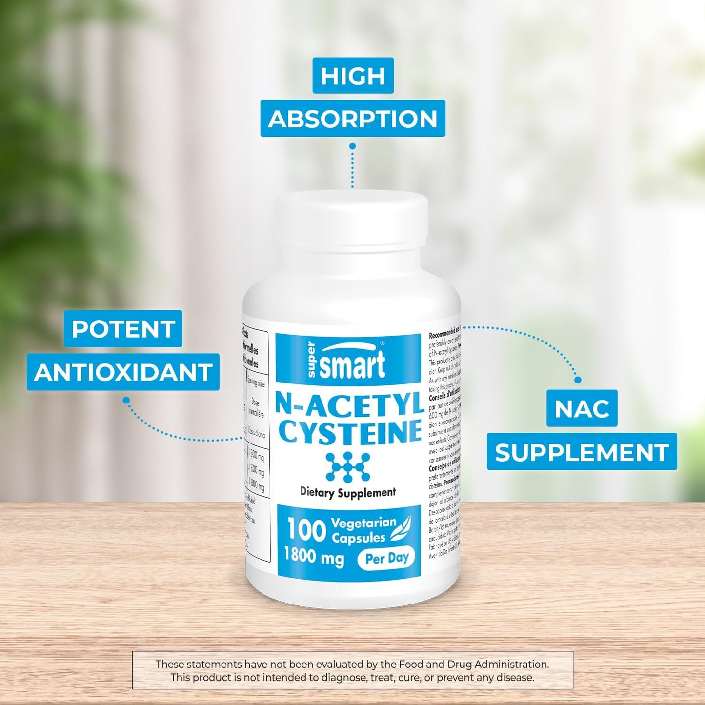 high-potency-n-acetyl-cysteine-supplement-for-antioxidant-support---1800mg-per-day---glutathione-precursor---non-gmo-gluten-free---100-capsules-2