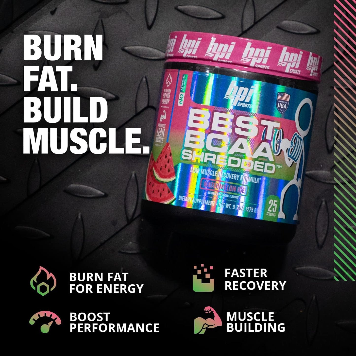 bpi-sports-best-bcaa-shredded---watermelon-ice-flavor---boosts-fat-conversion-to-energy---supports-weight-loss-and-lean-muscle---25-servings-275-g-4