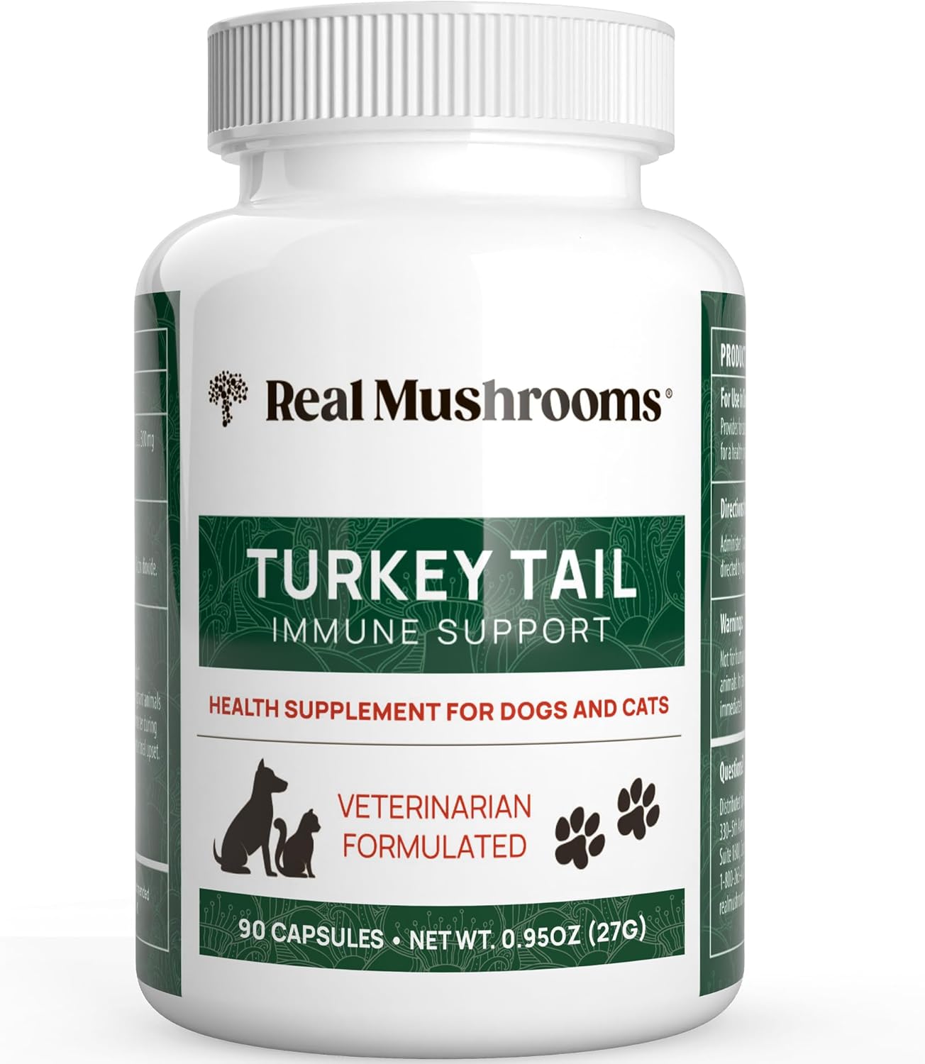 turkey-tail-pet-support---dog-immune-gut-health-multivitamins---grain-free-gluten-free-vet-approved-90ct-1