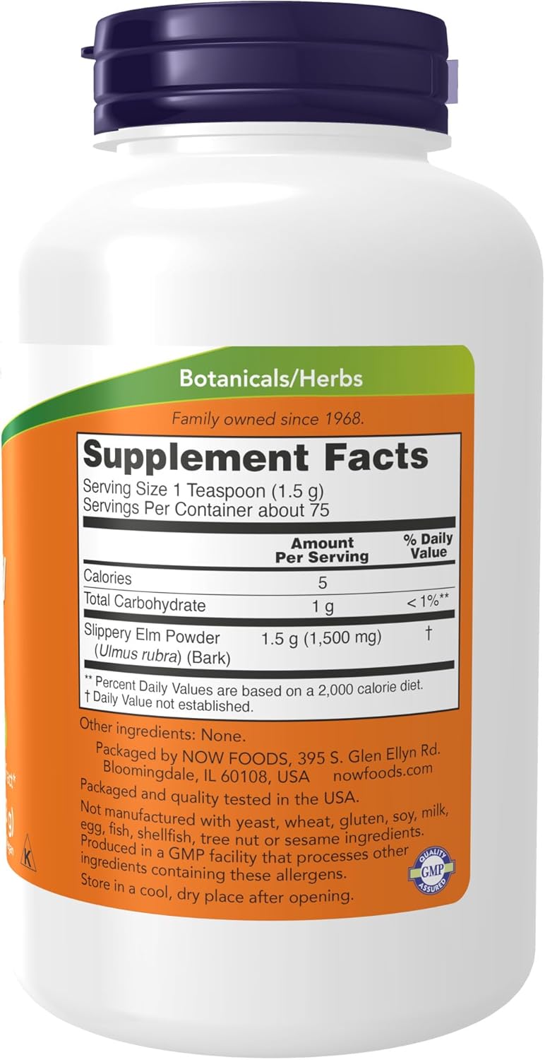 non-gmo-slippery-elm-powder-herbal-supplement---4-oz---ulmus-rubra---now-supplements-2