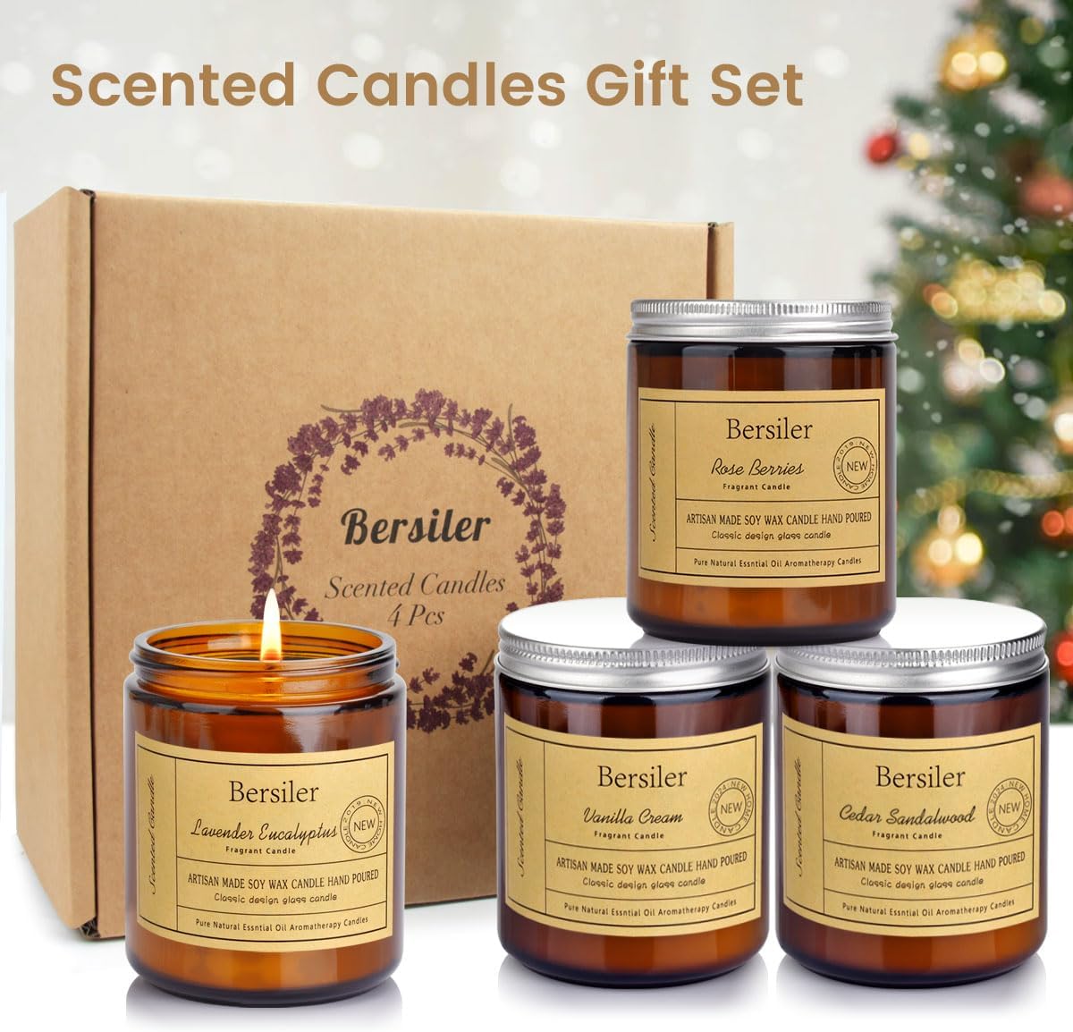 4-pack-scented-soy-candles-gift-set-for-women---aromatherapy-candle-for-stress-relief-and-relaxation---ideal-christmas-birthday-valentines-day-present---28-oz-each-2