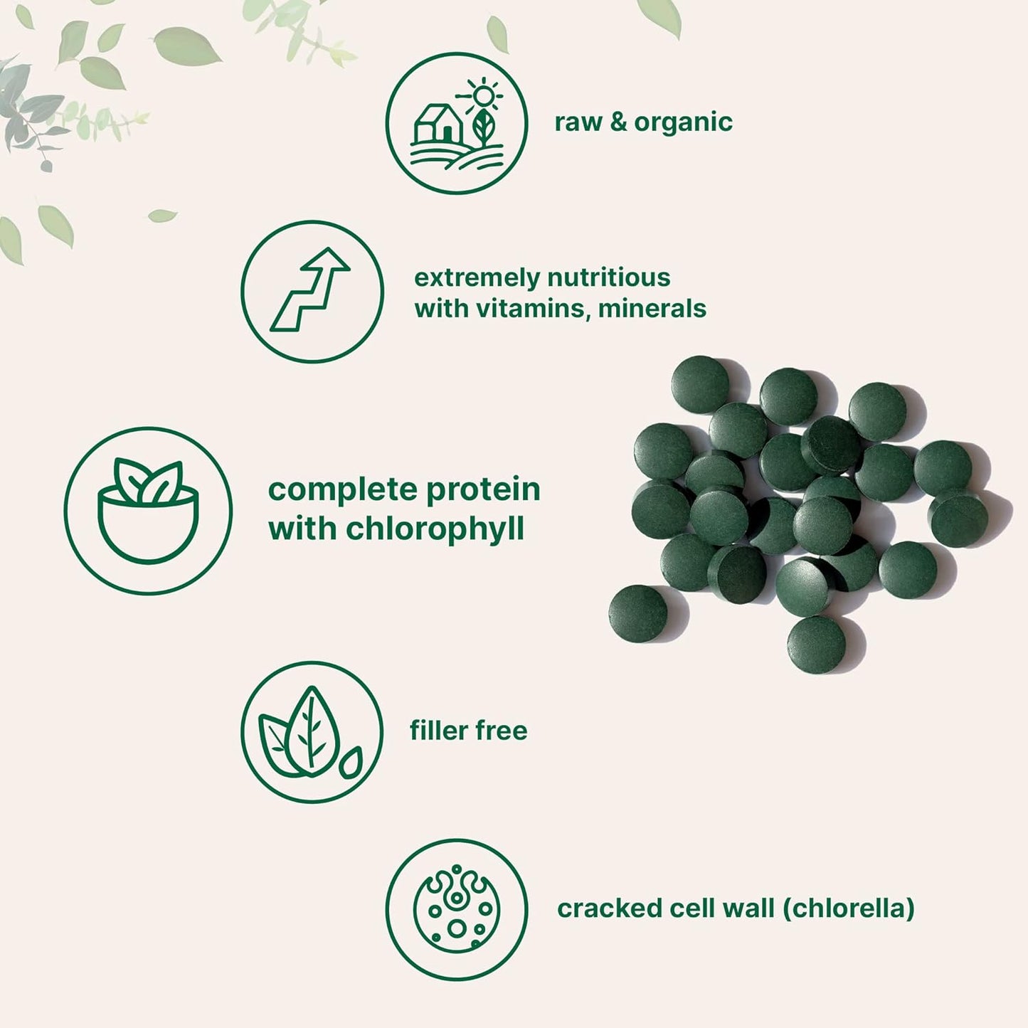 organic-chlorella-spirulina-tablets-3000mg---720-count---4-month-supply---superfood-blend---vegan-protein-chlorophyll---no-additives-4